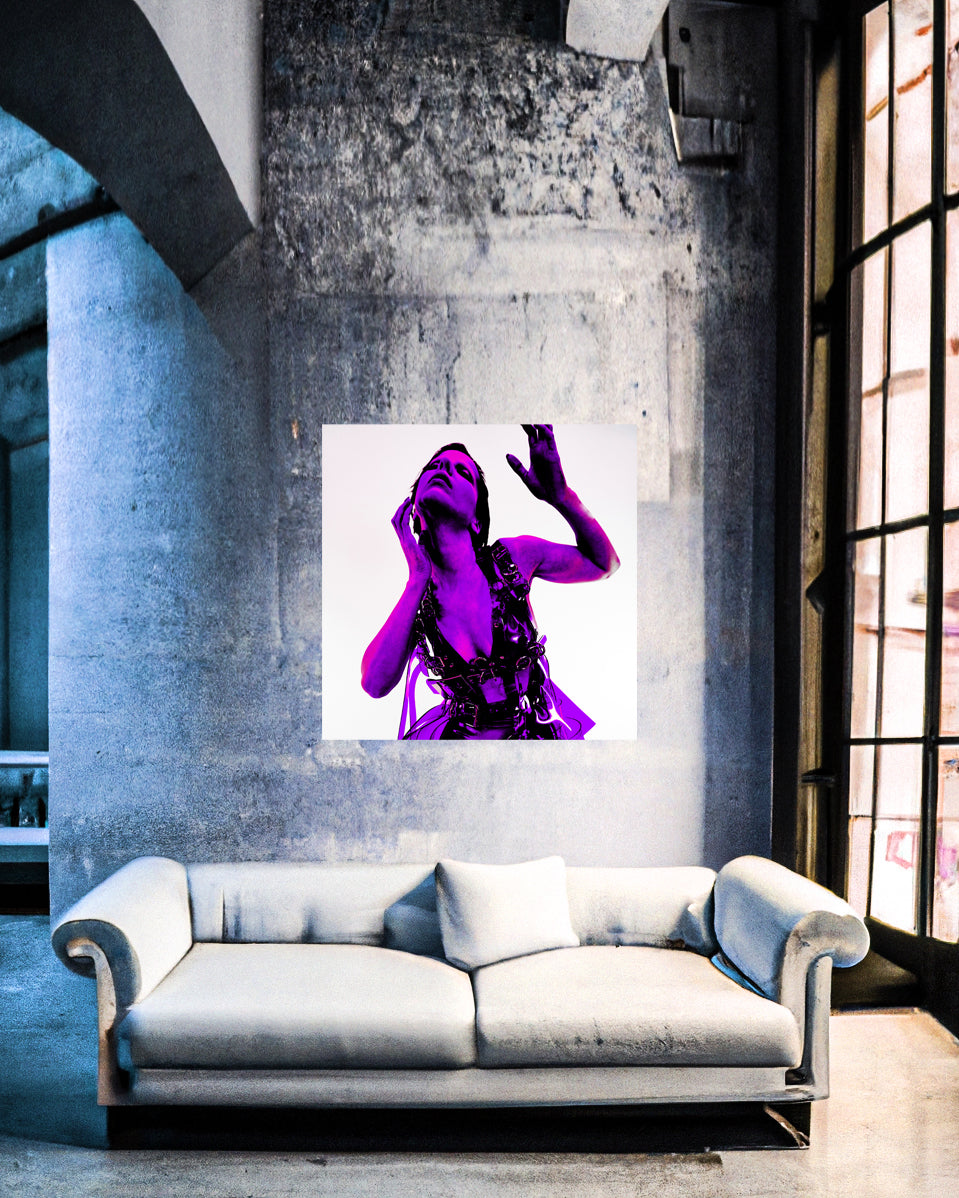 Jivomir Domoustchiev wall art metal print limited edition artistic expression love modernity futurism pop art