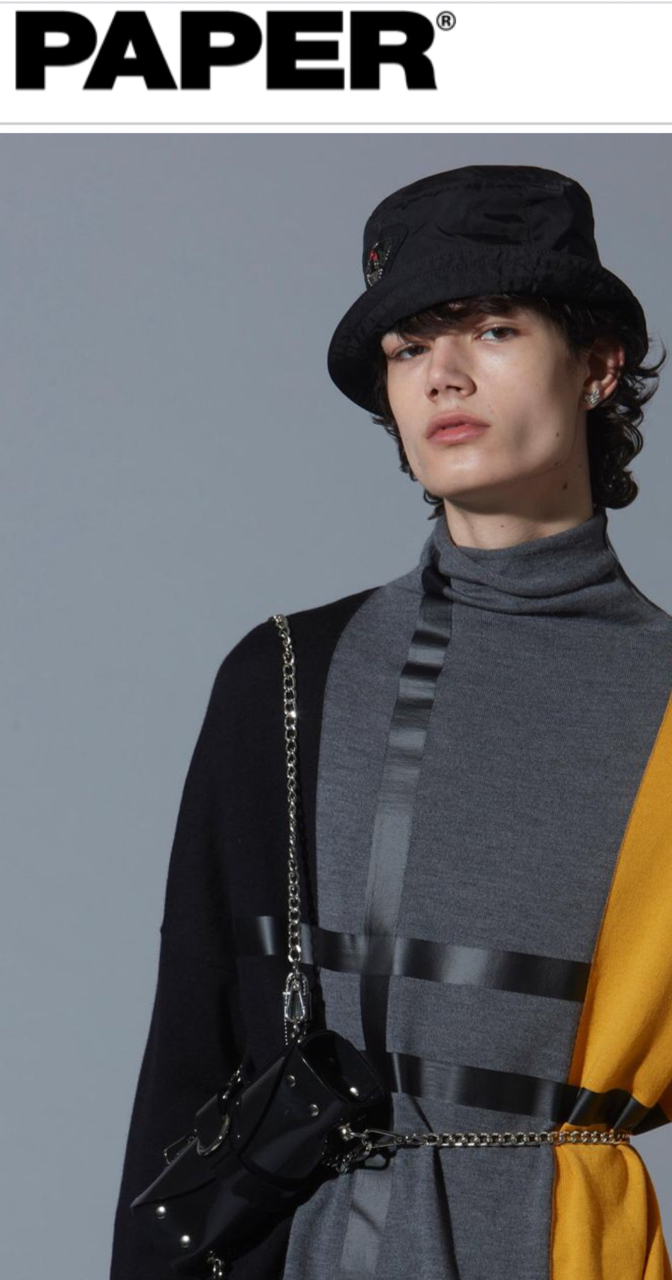 xJivomir Domoustchiev vegan vinyl pvc fashion wearable sculpture hand crafted to order only in East London Atelier independent luxury bag purse transparent clear