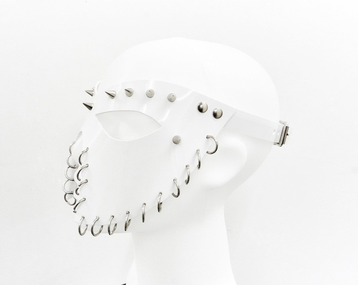 Jivomir Domoustchiev vegan vinyl sculpture fashion accessories hand crafted made in London kink avant garden future  luxury superhero cosplay kink latex fetish