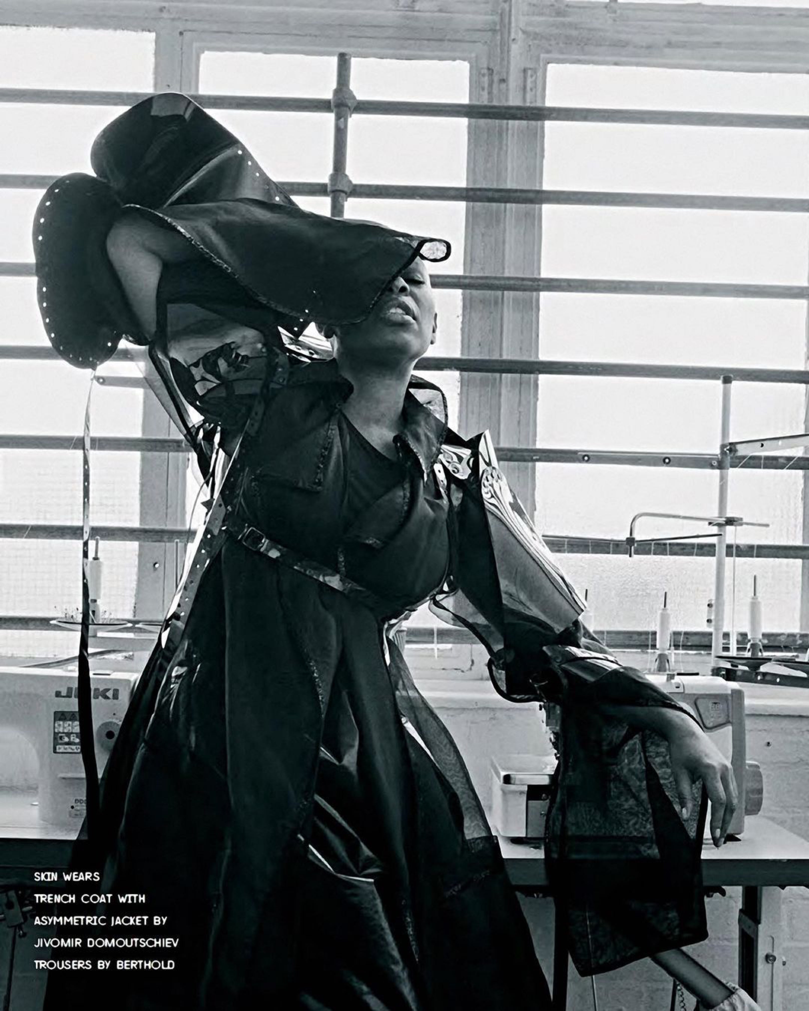 Jivomir Domoustchiev reimagine future sculpture fashion jacket superhero cosplay love robot design future vegan  Jivomir Domoustchiev reimagine future sculpture fashion jacket superhero cosplay love robot design future vegan  kink asymmetric love styling design lux hand crafted London future