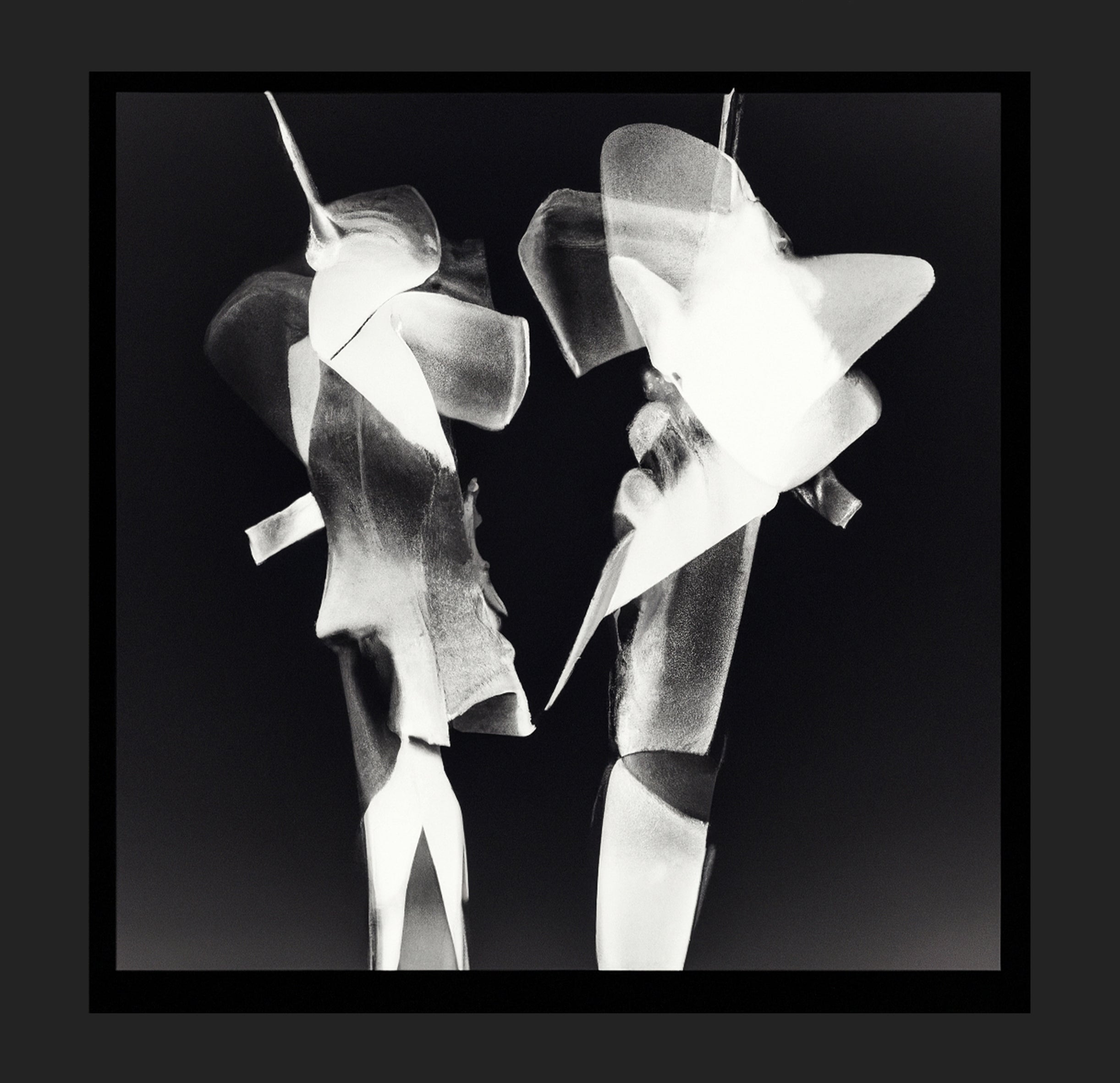 Jivomir Domoustchiev Metal Art Fashion Photography Collectible  Print Abstract Flower Orchid artistic expression fashion photography