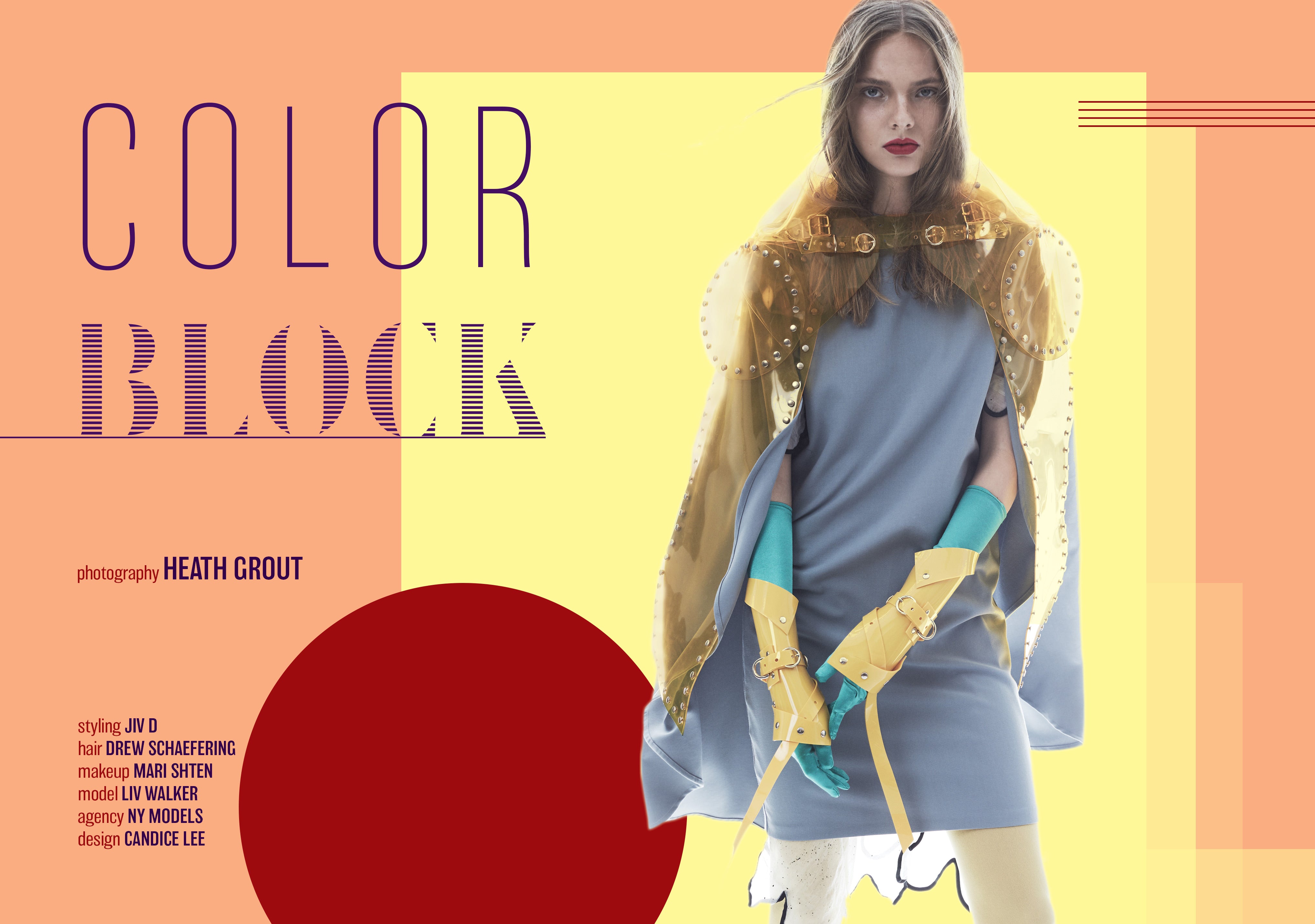 Basic Magazine - Colour Block X Jivomir Domoustchiev