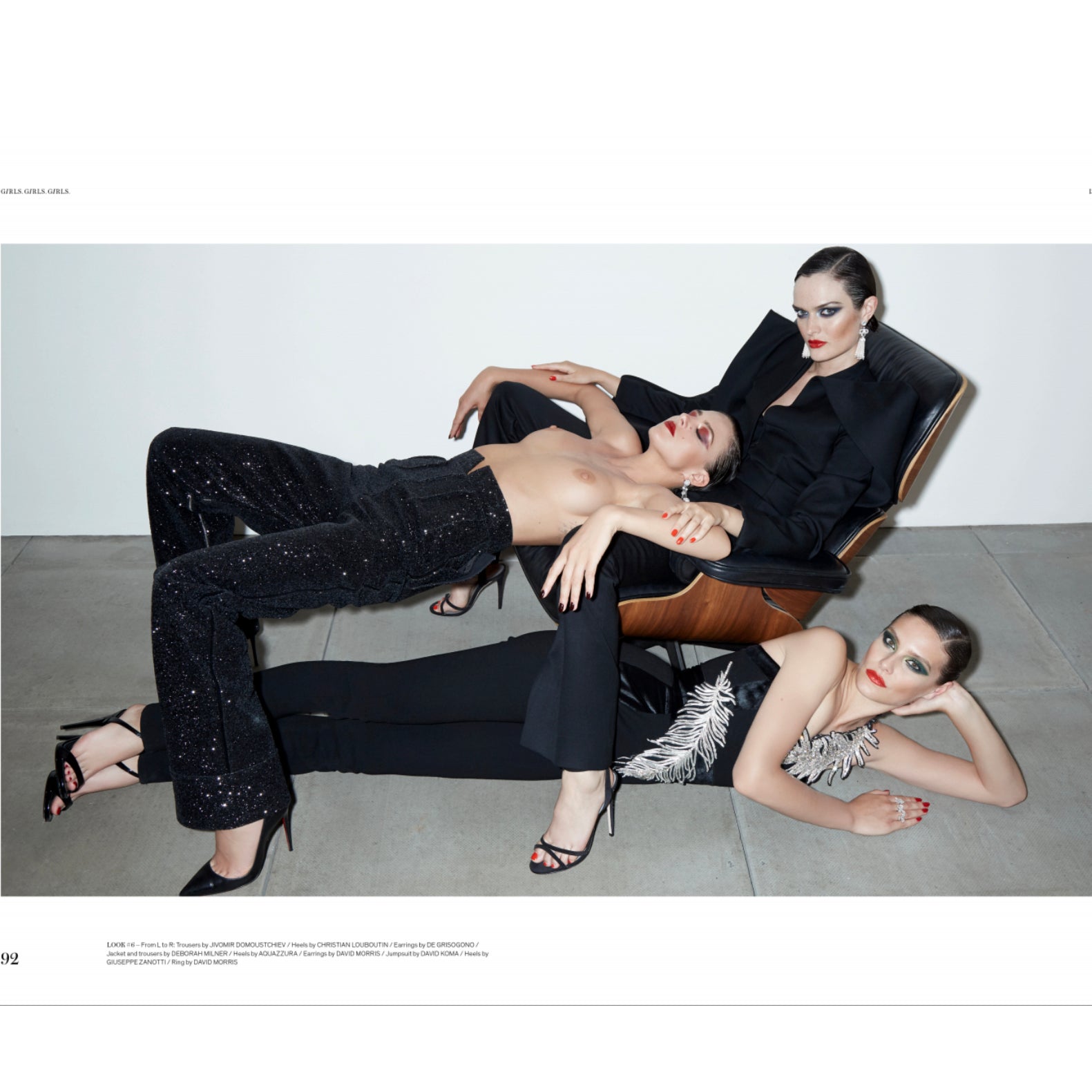Girls Girls Girls Magazine x Jivomir Domoustchiev x Eliza Cummings