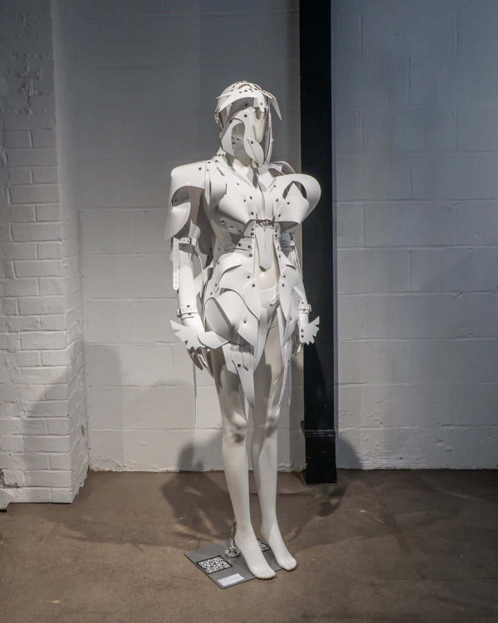 ATÉLIER JIVOMIR wearable sculpture at Transvoices Pride exhibition Standalone Gallery