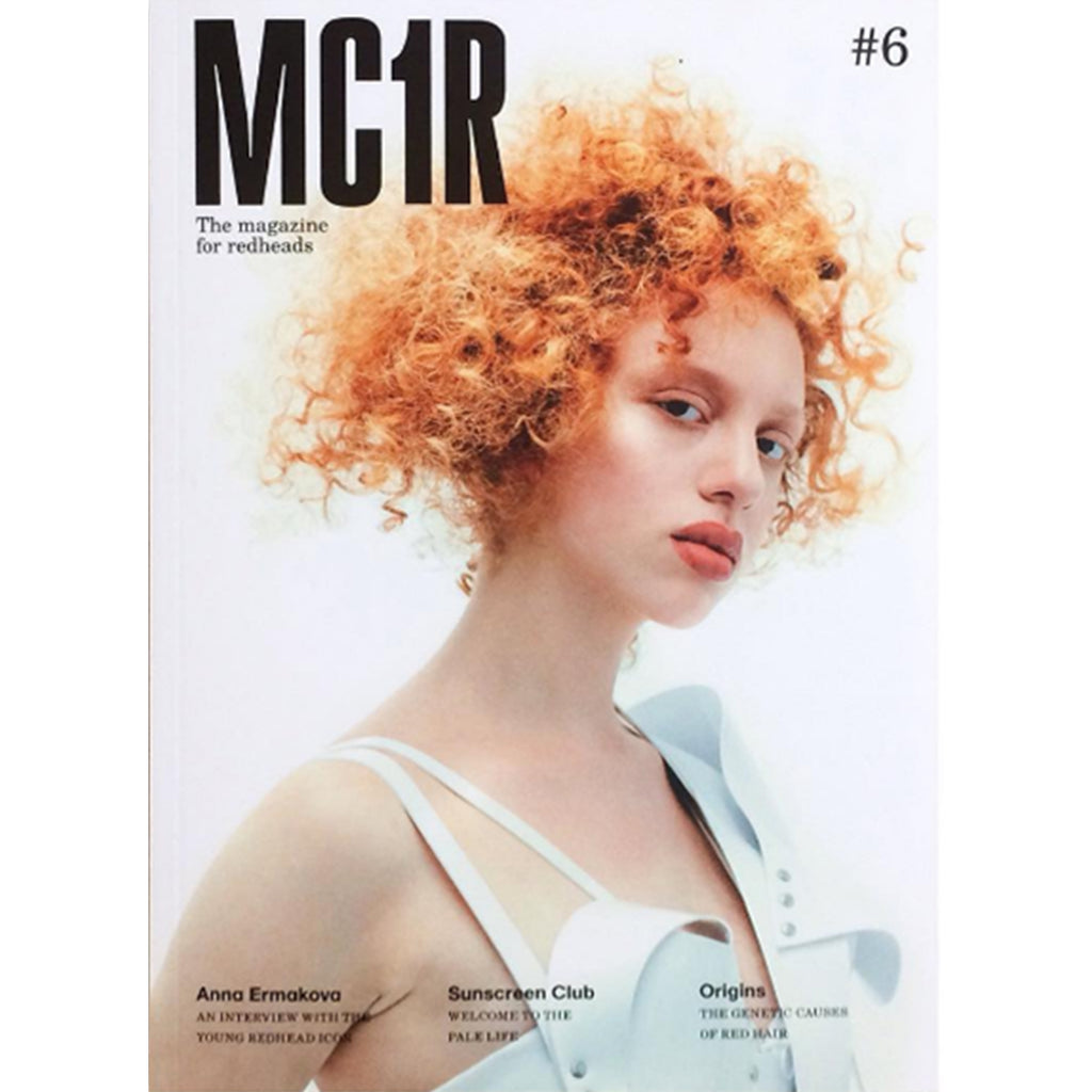 MC1R Magazine cover featuring Jivomir Domoustchiev white vinyl dress