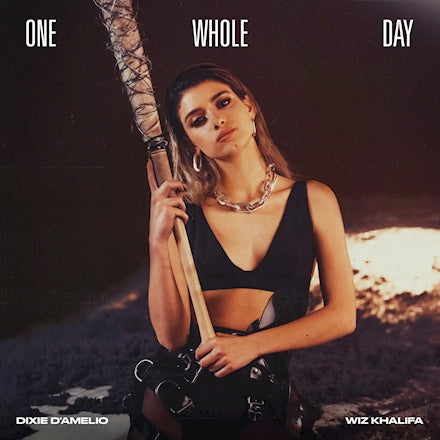 Dixie D'Amelio ❤️ wearing Jivomir Domoustchiev Multi Buckle Full Robo Leg Belts Harness for her 'One Whole Day"  music video and single artwork