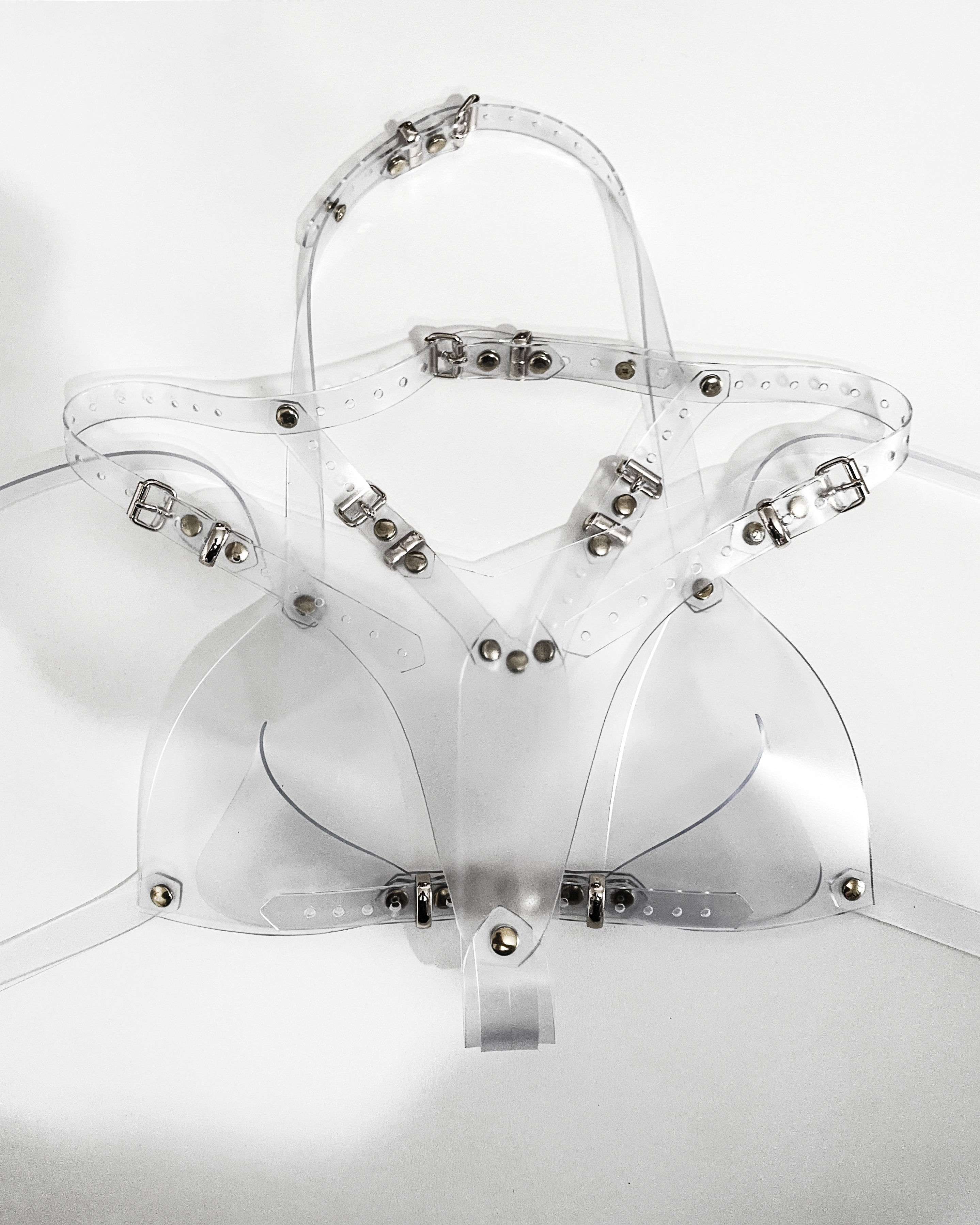ATÉLIER JIVOMIR MICRO VINYL LUXURY BIKINI SET FROSTED PVC