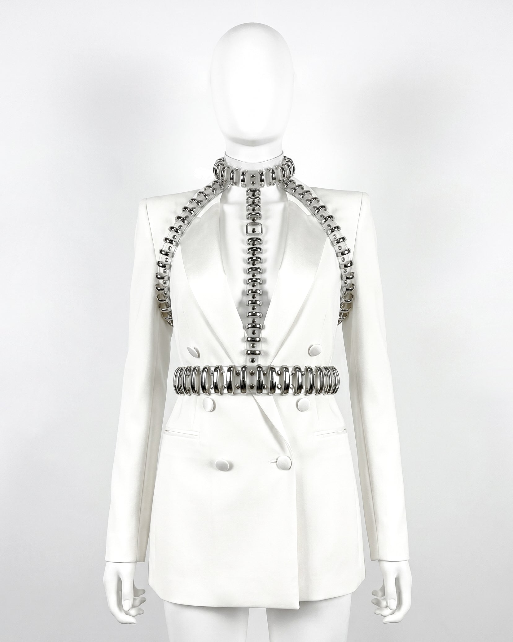 ATÉLIER JIVOMIR CRAZY MULTI RING HARNESS LUXURY VEGAN FASHION AND ACCESSORIES 