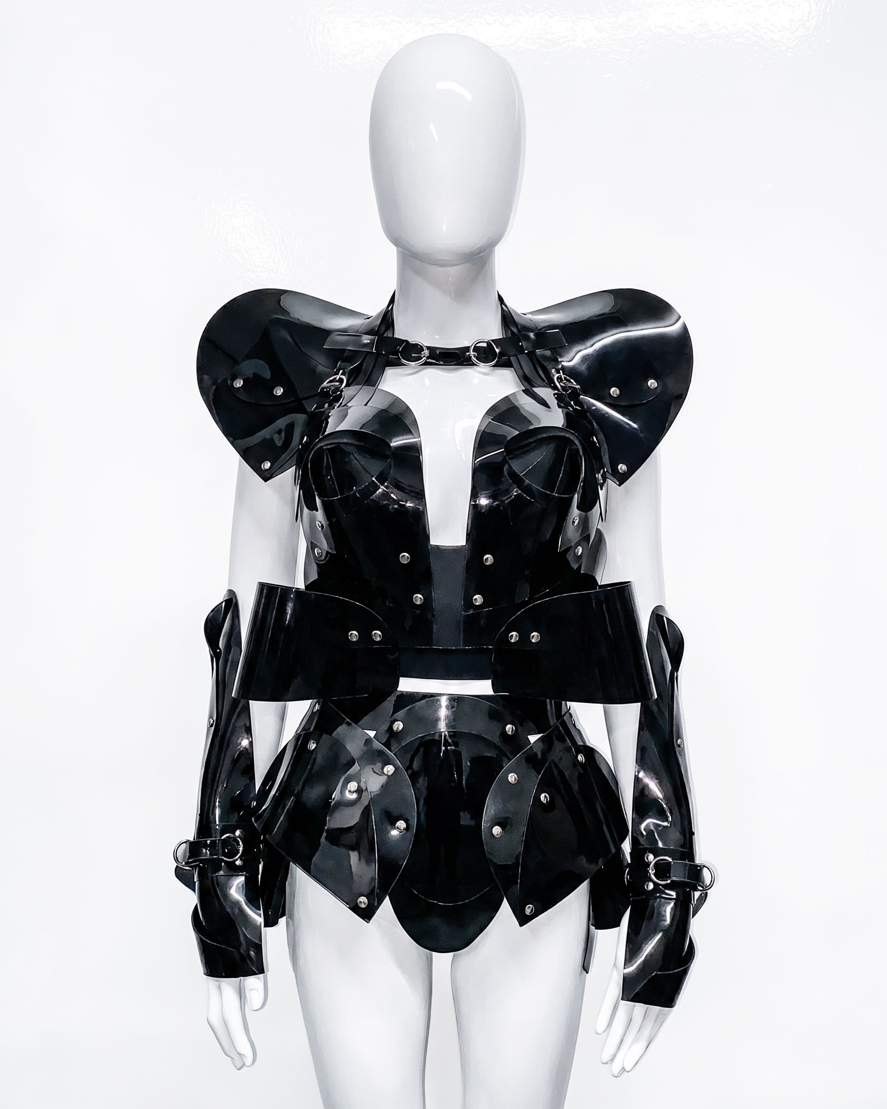 ATÉLIER JIVOMIR FUTURE RAVE SET LUXURY VEGAN FASHION AND ACCESSORIES