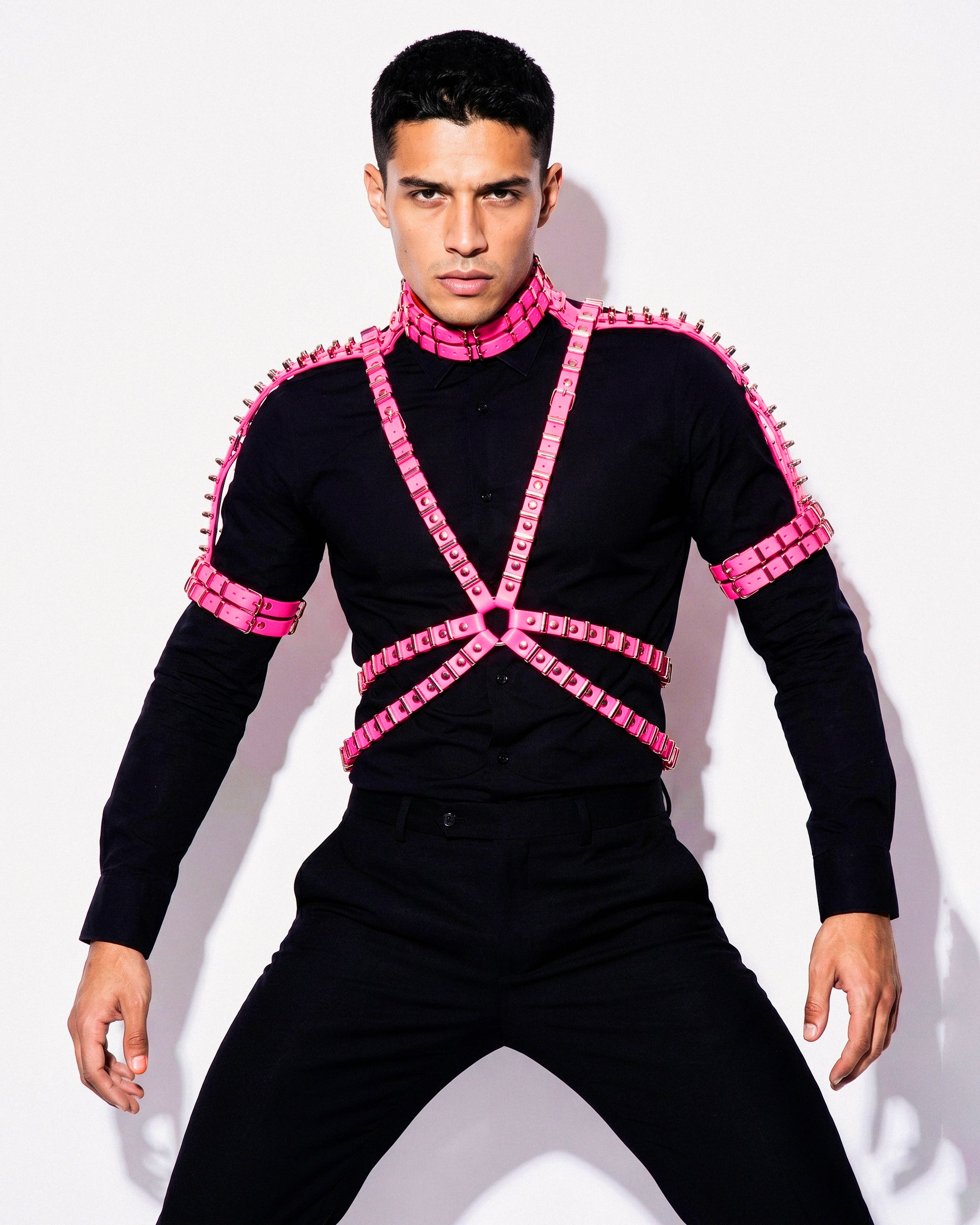 RINGS HARNESS COLLECTION ATELIER JIVOMIR VEGAN FUTURE FASHION KINK CRAFTED FUTURE LUXURY harness menswear 