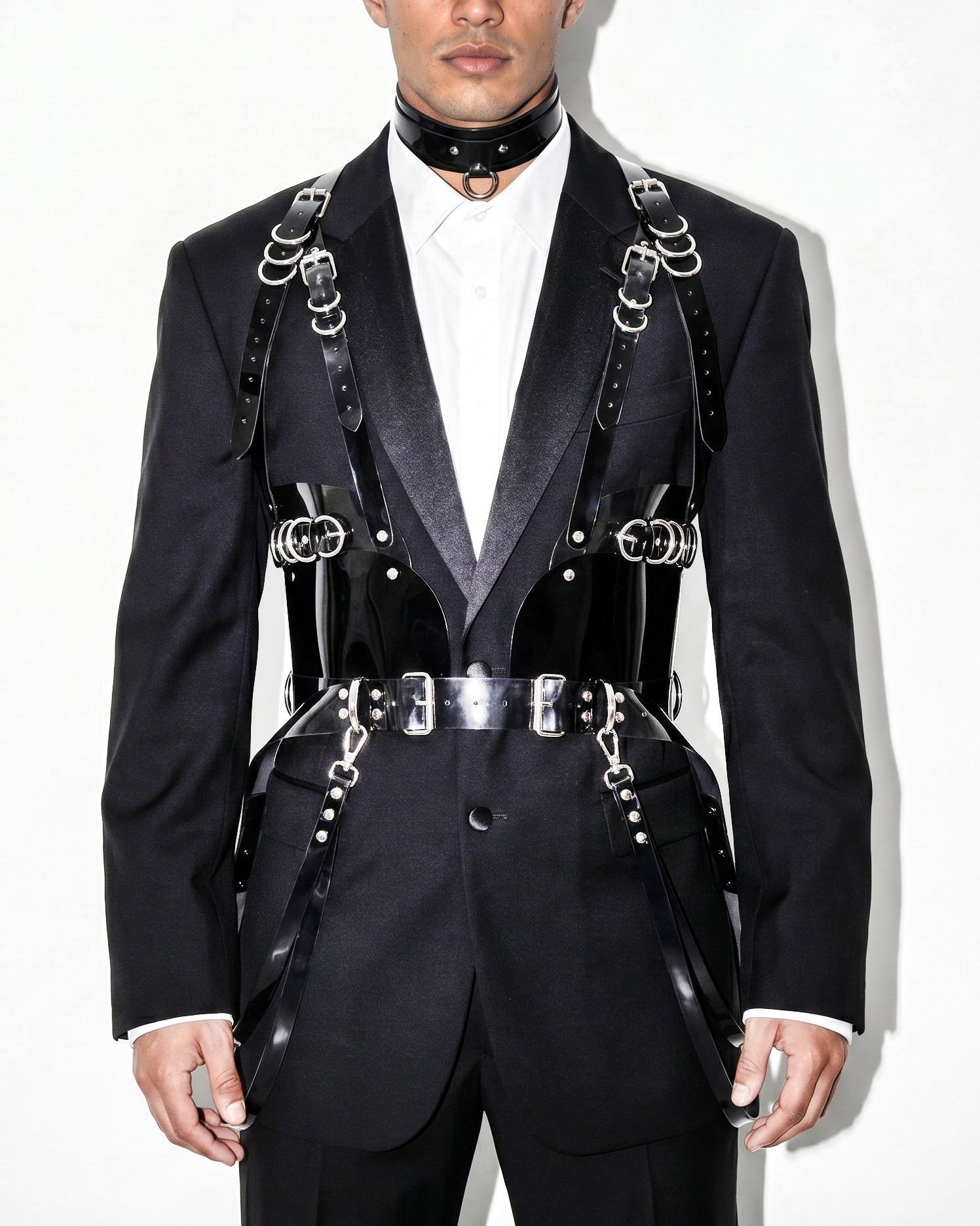 Christina Aguilera XTINA ATÉLIER JIVOMIR vegan harness one for all luxury  fashion