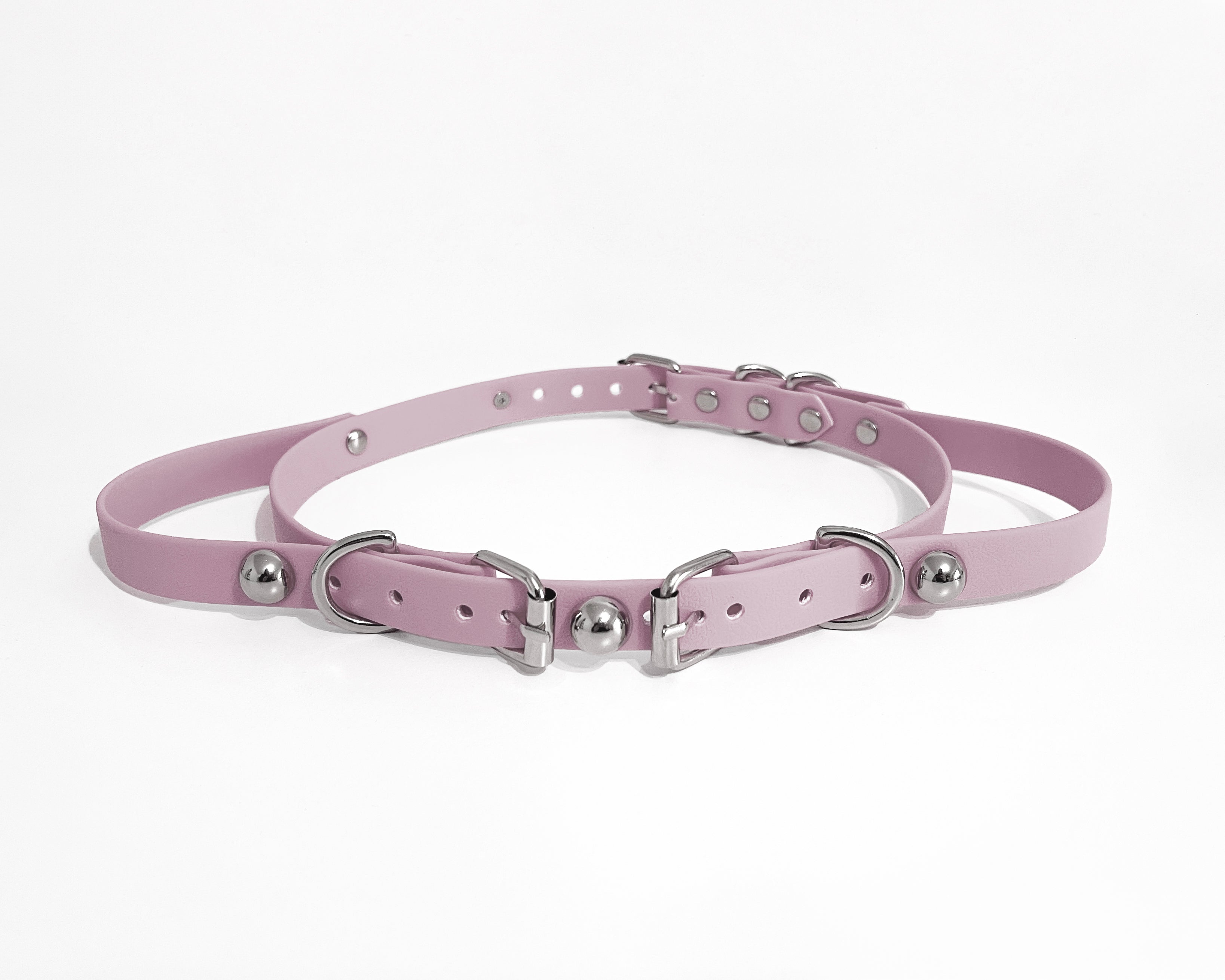 ATÉLIER JIVOMIR Vegan Rubberised Waterproof strapping belt fashion accessory neon 