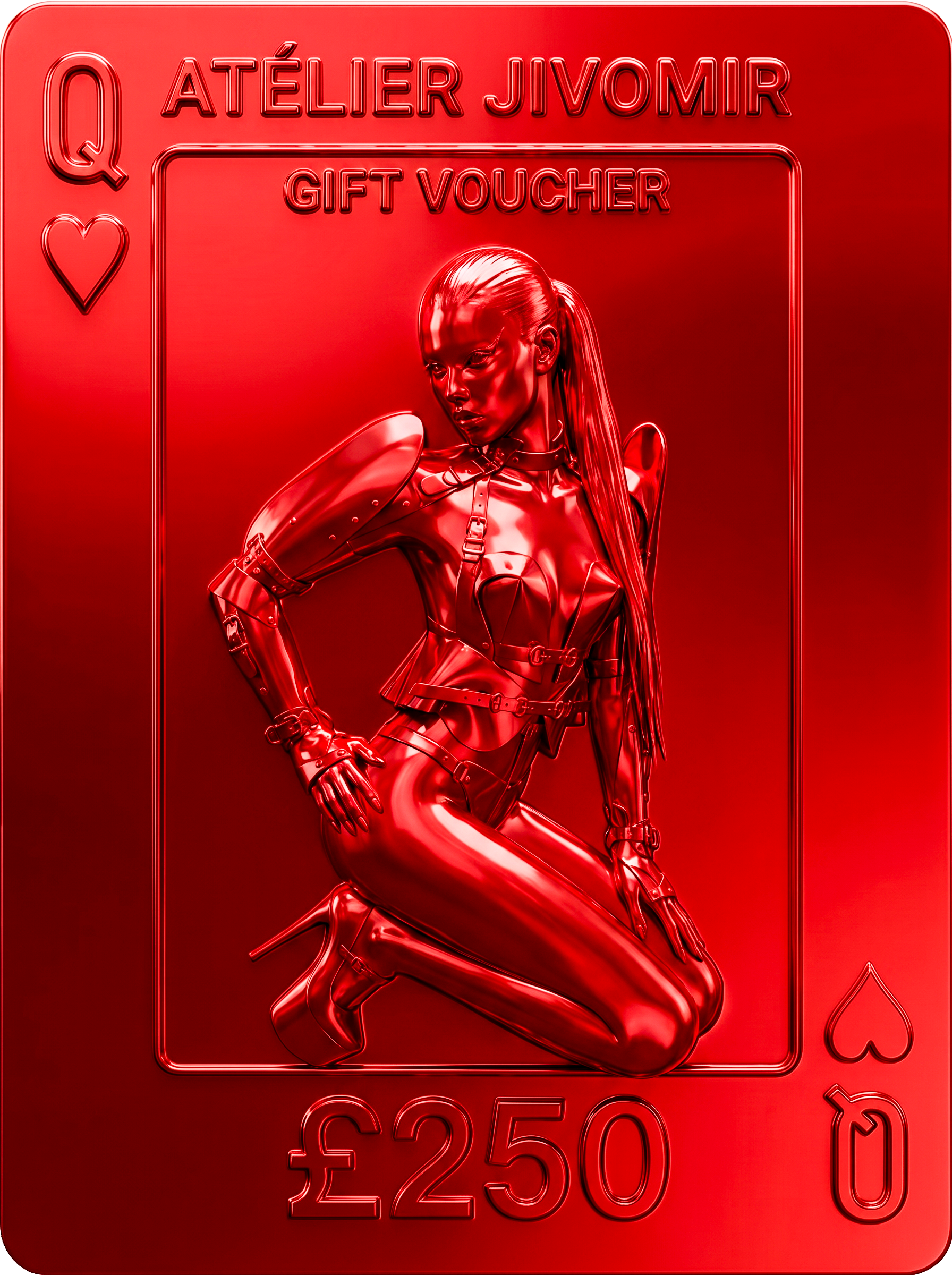 ATÉLIER JIVOMIR GIFT CARD VOUCHER LUXURY VEGAN FASHION ACCESSORIES INTIMATES BODY JEWELLERY  