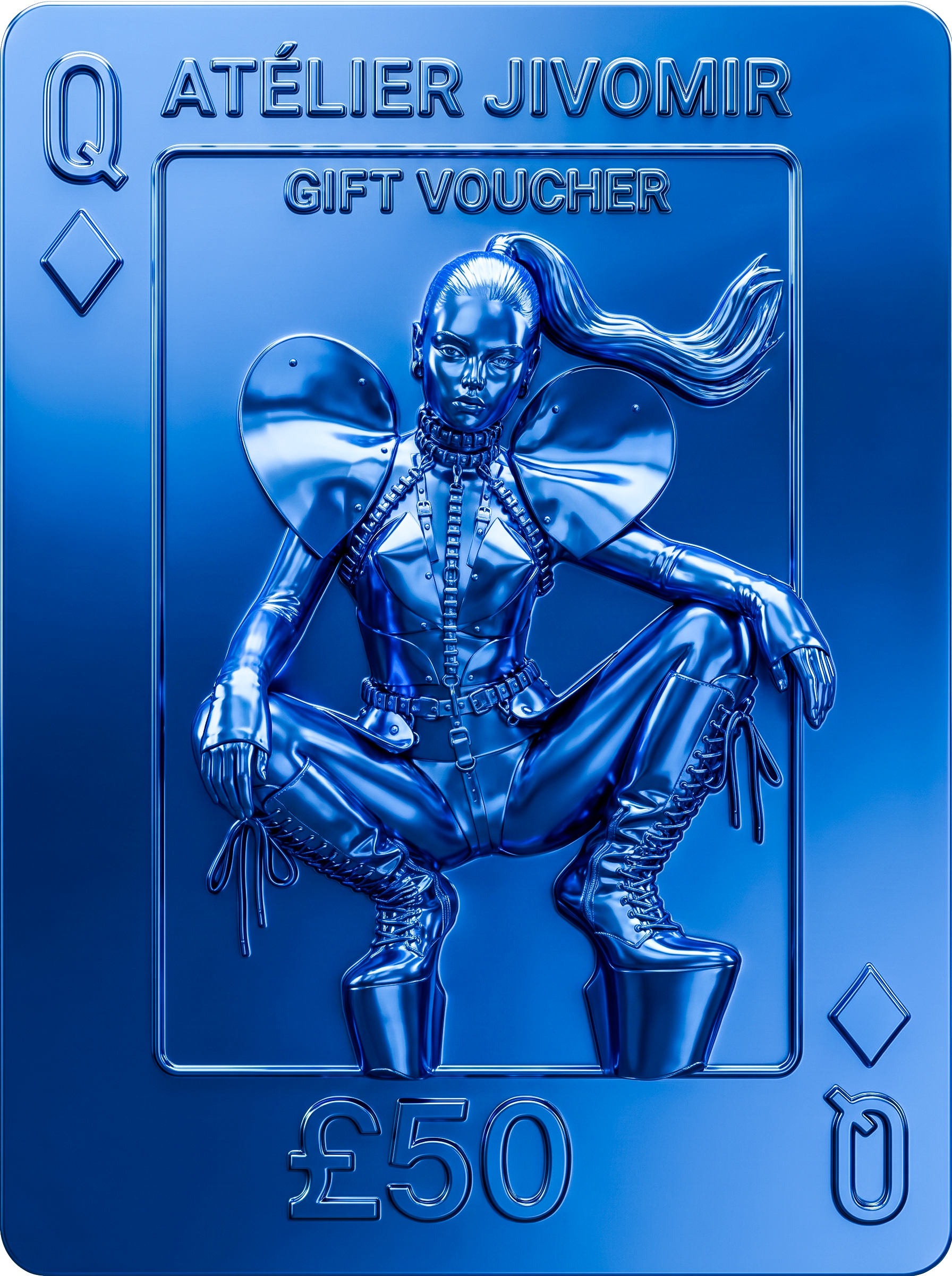 ATÉLIER JIVOMIR GIFT CARD VOUCHER LUXURY VEGAN FASHION ACCESSORIES INTIMATES BODY JEWELLERY  