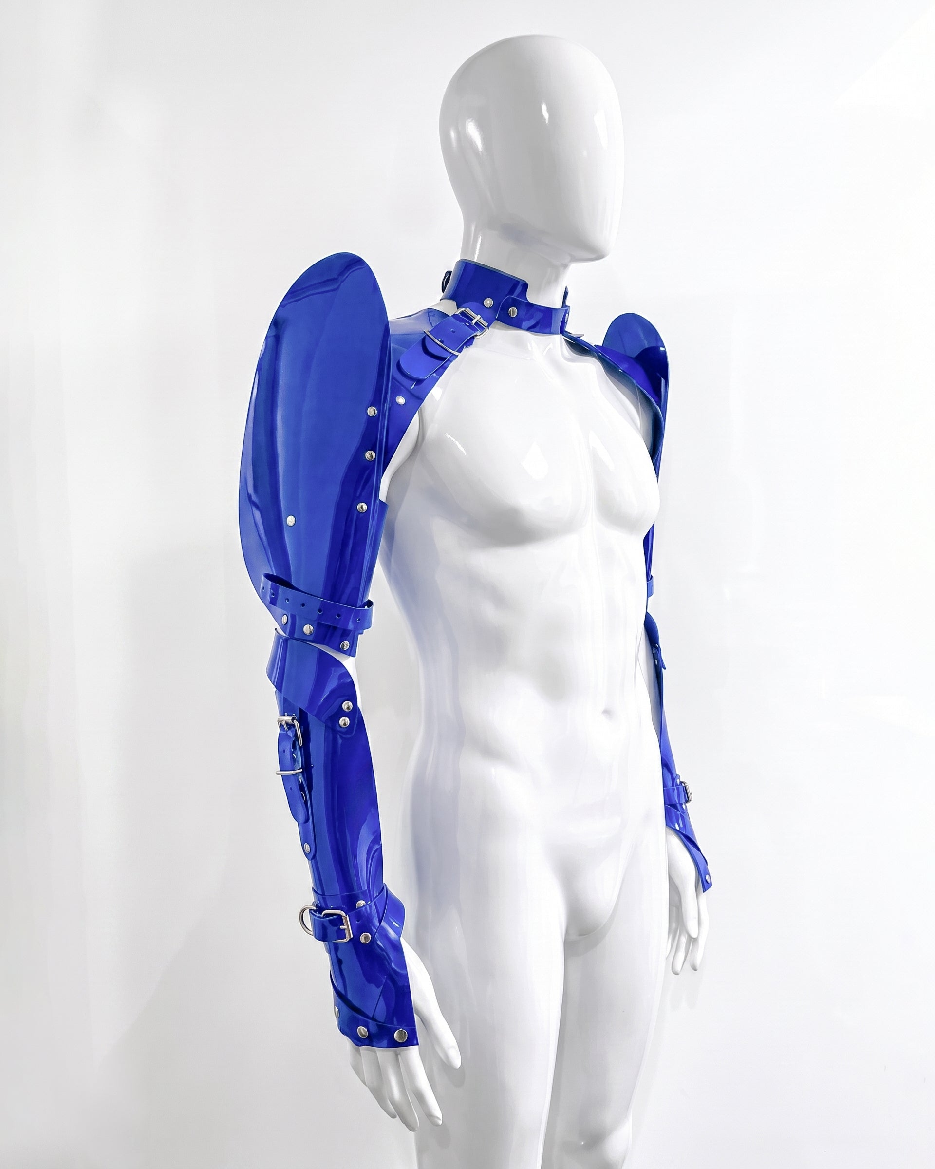 ATÉLIER JIVOMIR  MENS VEGAN HARNESS LUXURY FASHION ACCESSORIES  CRAFTED  UNISEX GENDERLESS BODY JEWELLERY KINK