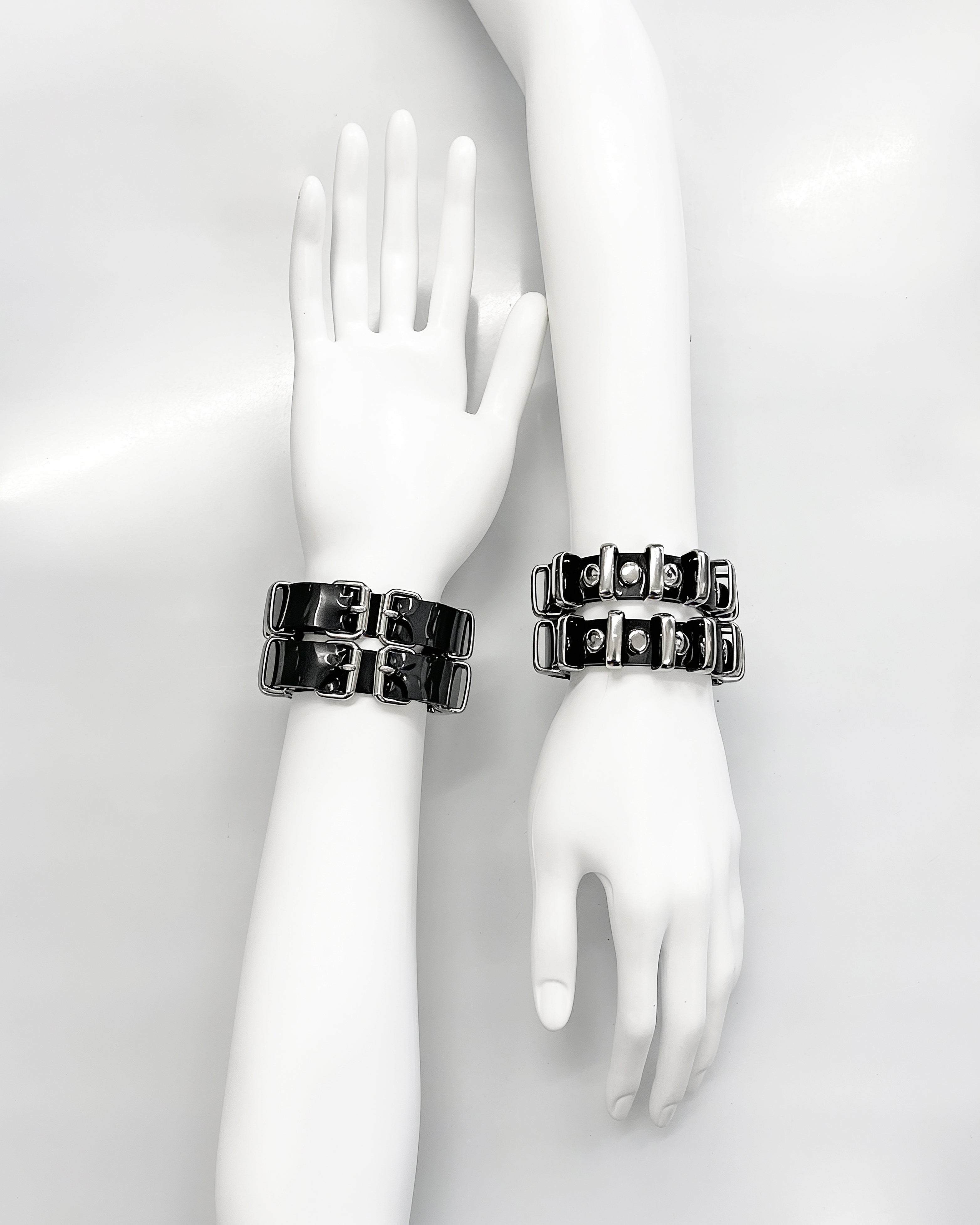 ATÉLIER JIVOMIR LUXURY VEGAN HAND CRAFTED MINI RING HARNESS KINK INTIMATES LINGERIE HARNESS BRA KNICKER SETS 