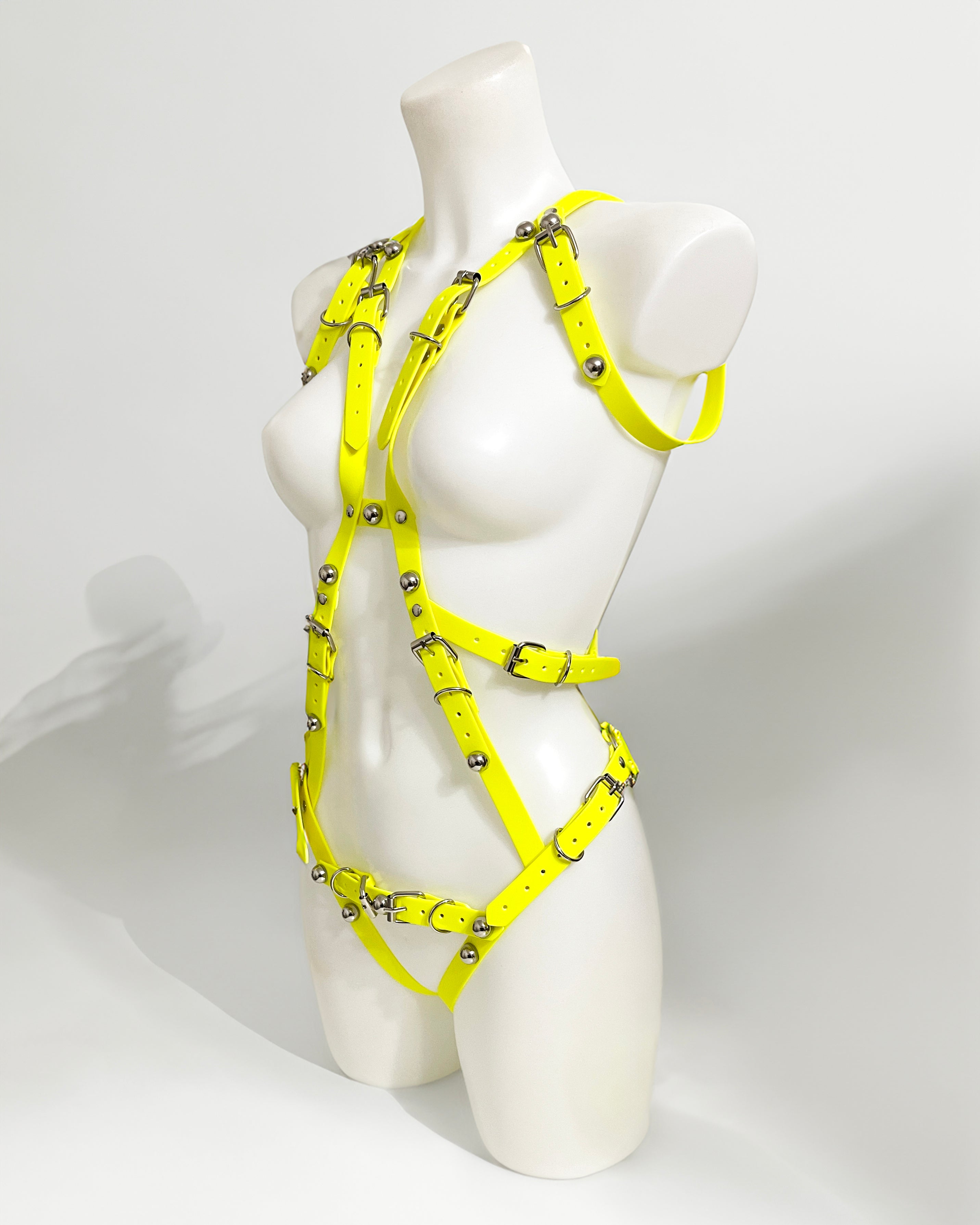 Jivomir Domoustchiev pure straps kink onesie styling fashion accessories must have future love designer lux rubberised latex vegan crafted