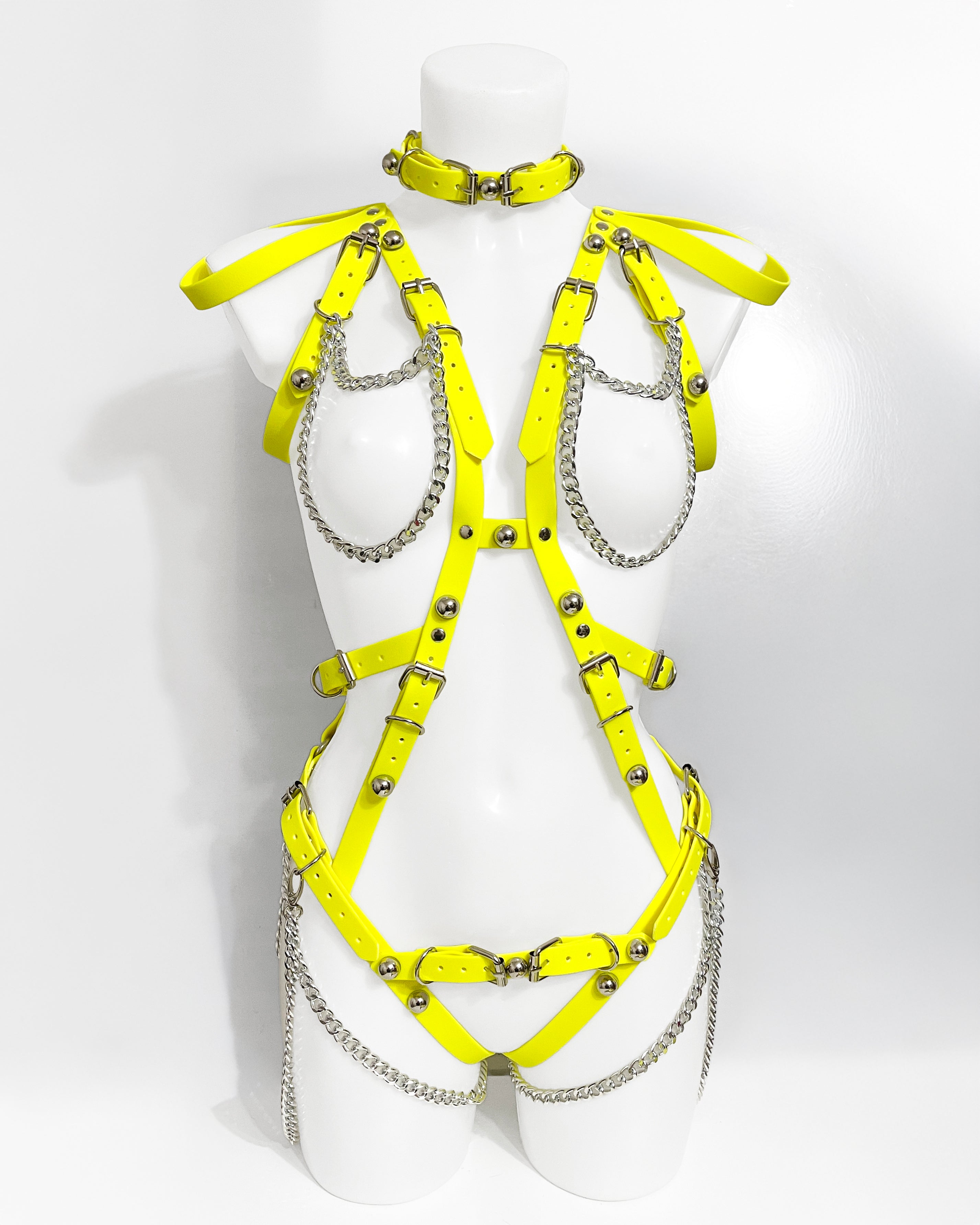 Jivomir Domoustchiev pure straps kink onesie styling fashion accessories must have future love designer lux rubberised latex vegan crafted