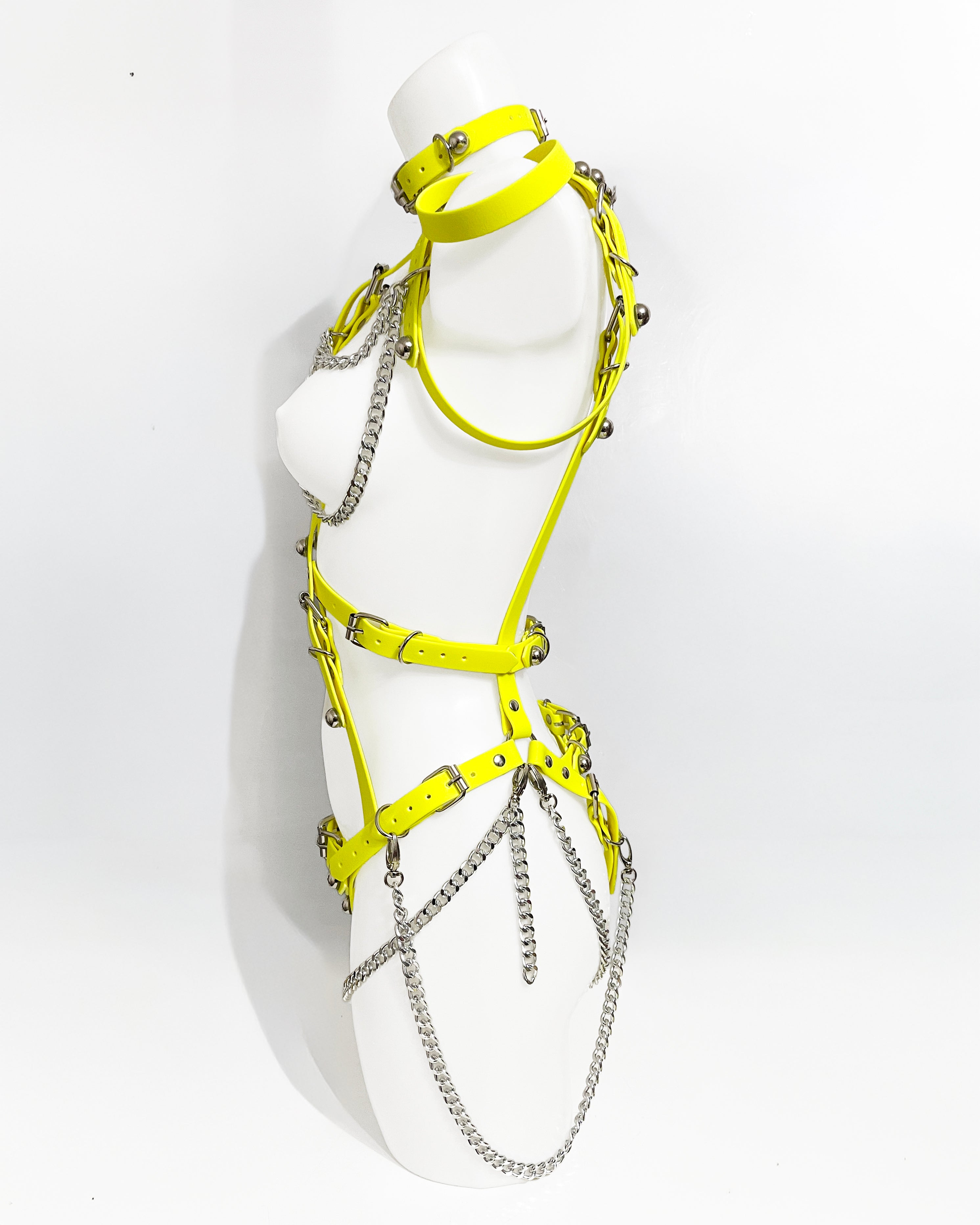 Jivomir Domoustchiev pure straps kink onesie styling fashion accessories must have future love designer lux rubberised latex vegan crafted