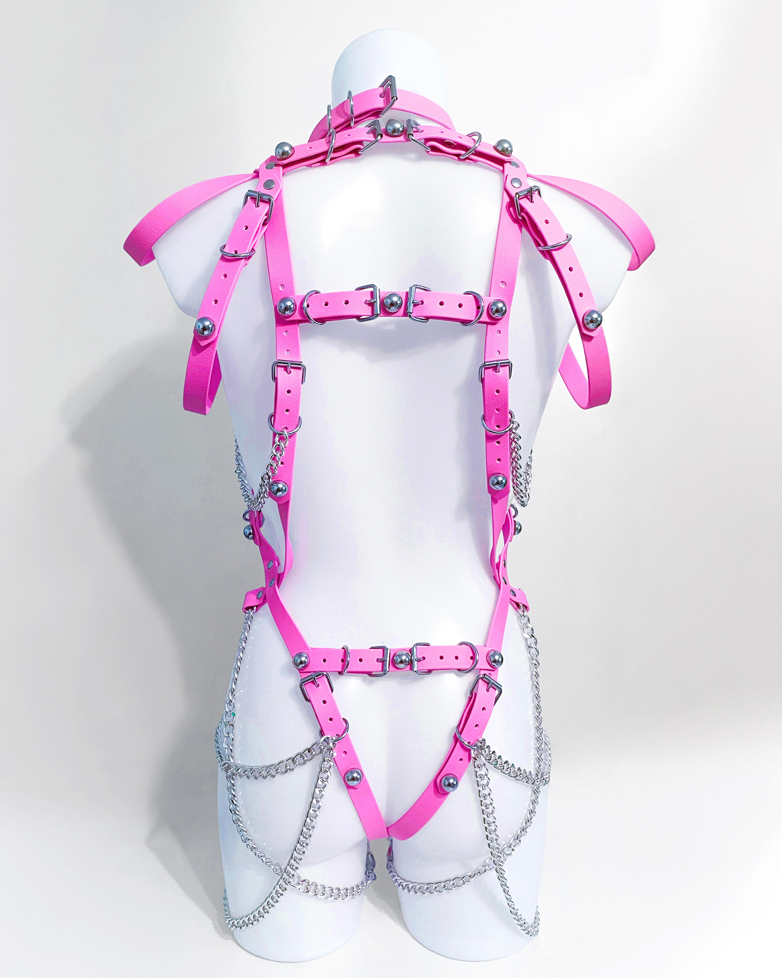 Strappe ATÉLIER JIVOMIR future fashion kink collection vegan must have collectible cosplay superhero rave club wear designer luxury styling 