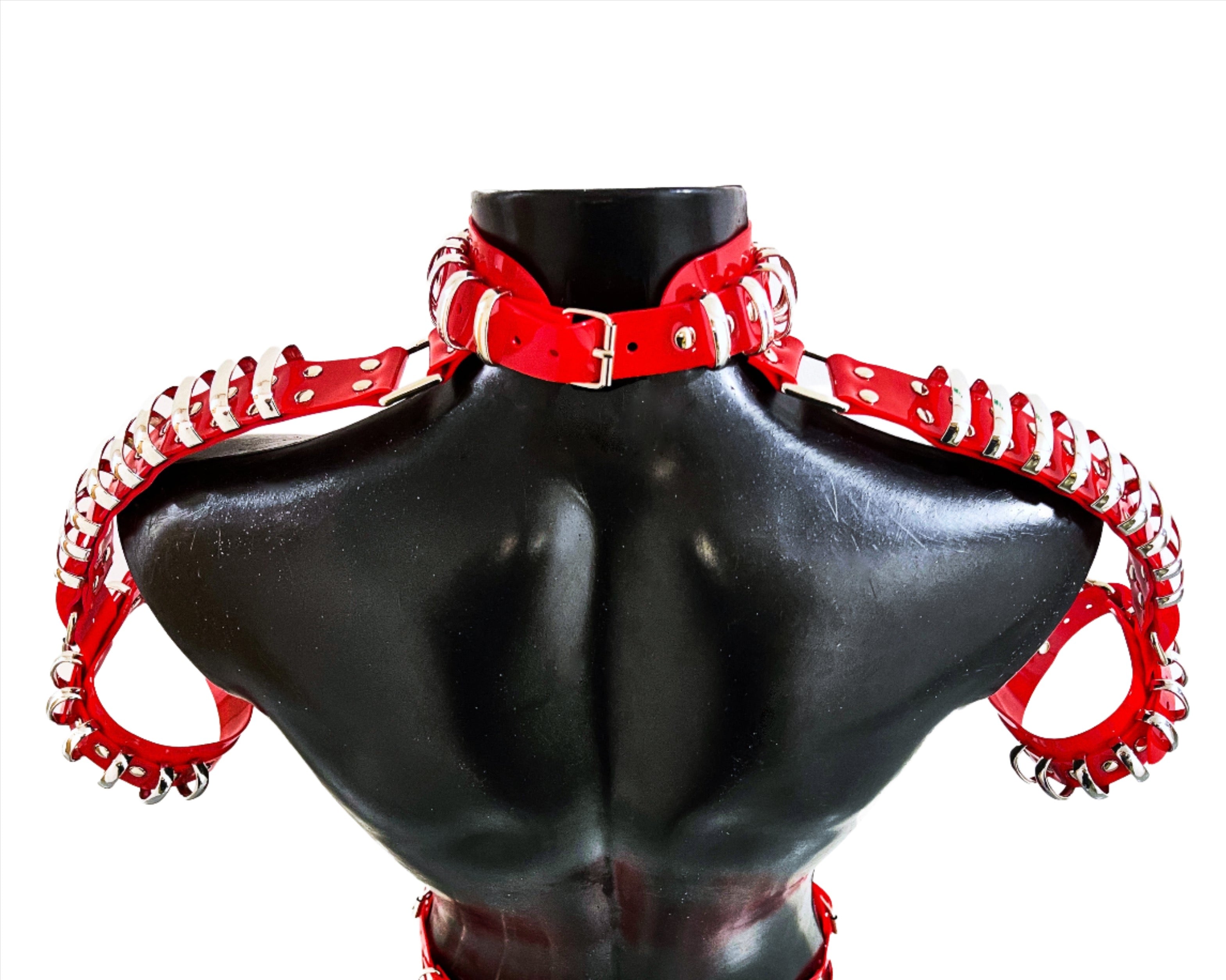 ATÉLIER JIVOMIR  vegan future fashion hand crafted to order menswear kink rave club wear vinyl 