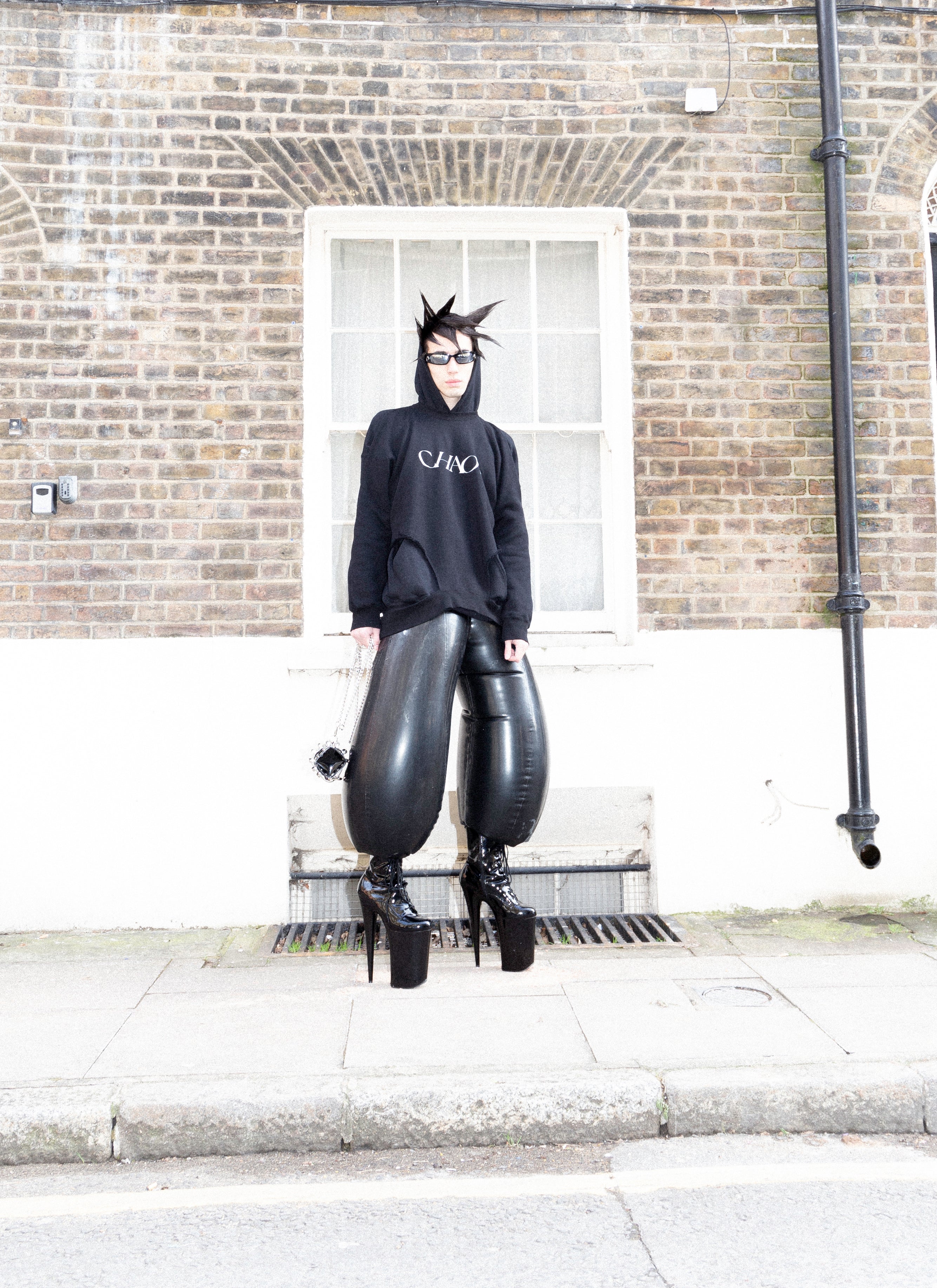 The Secret LUXURY VEGAN Purse HAND Bag ATÉLIER JIVOMIR must have small purse vegan vinyl handbag Perfectly sized for secret pure essentials EDITORIAL FEATURE