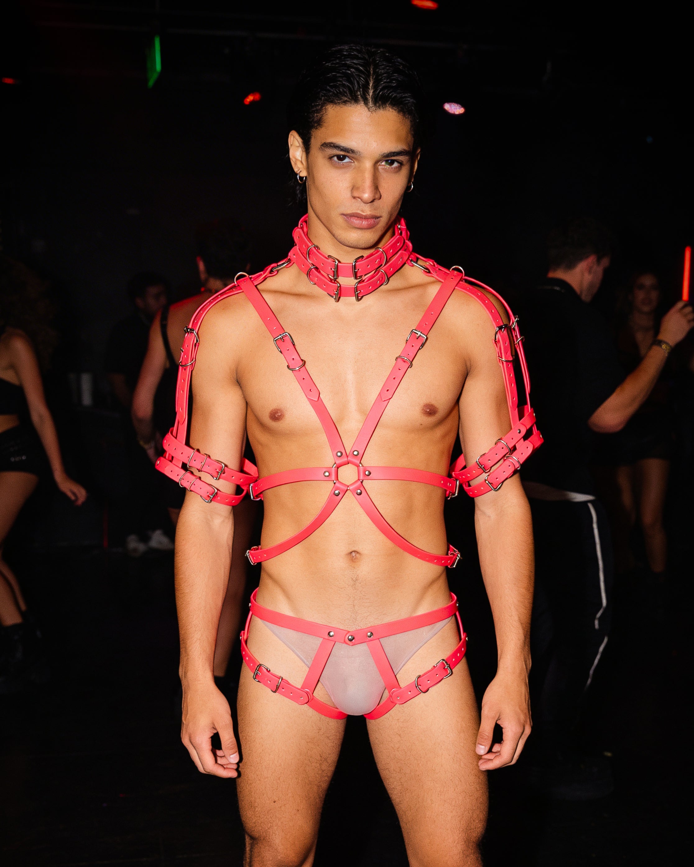 STRAPPE BIO HARNESS COLLECTION ATELIER JIVOMIR VEGAN FUTURE FASHION KINK CRAFTED FUTURE LUXURY