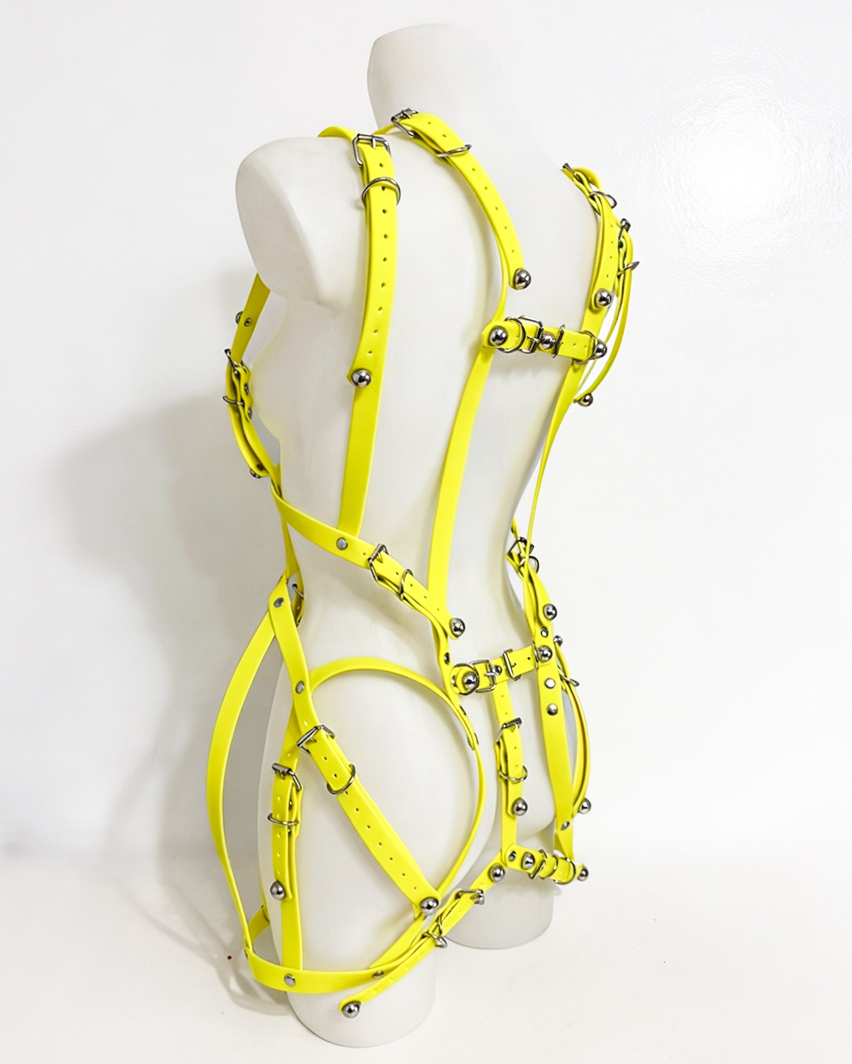 ATELIER JIVOMIR strappe bio vegan harness kink dress perfect styling fashion accessories crafted luxury