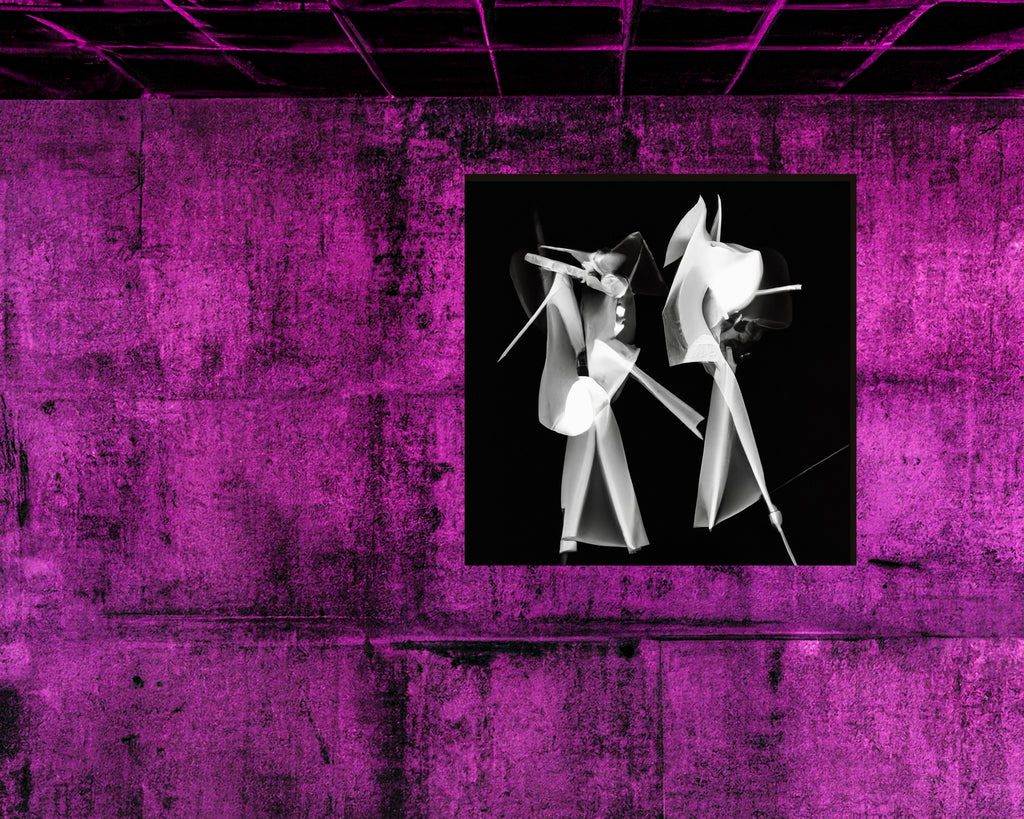 Jivomir Domoustchiev Metal Art Fashion Photography Collectible  Print Abstract Flower Orchid artistic expression fashion photography