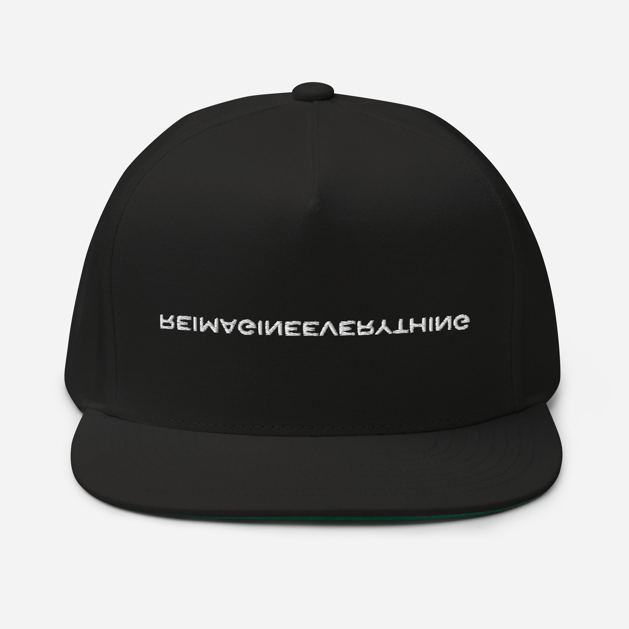 ATELIER JIVOMIR REIMAGINEEVERYTHING HAT BLACK SNAPBACK MERCH