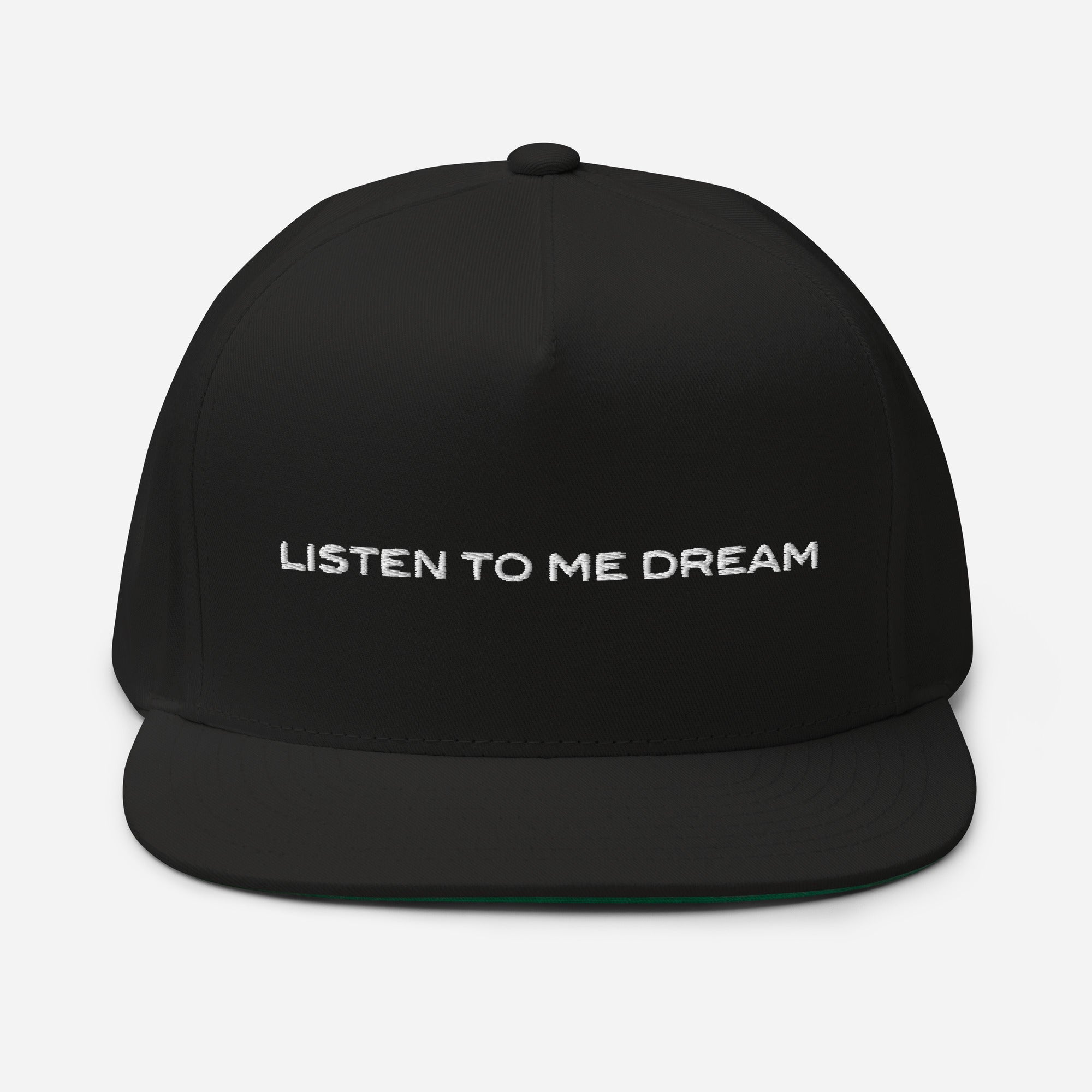 ATÉLIER JIVOMIR Listen To Me Dream snap back hat cap lid mercH