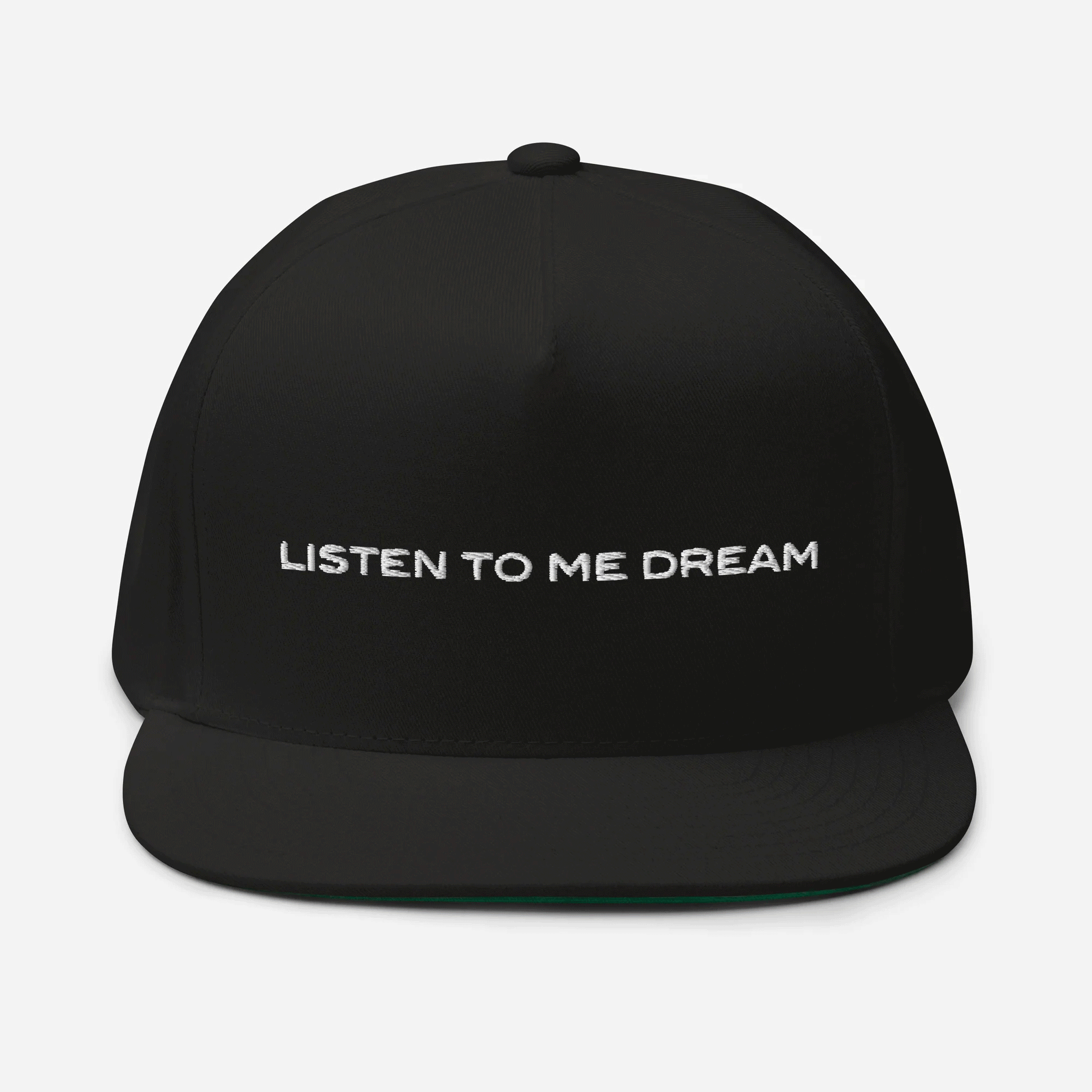 ATÉLIER JIVOMIR Listen To Me Dream snap back hat cap lid merch