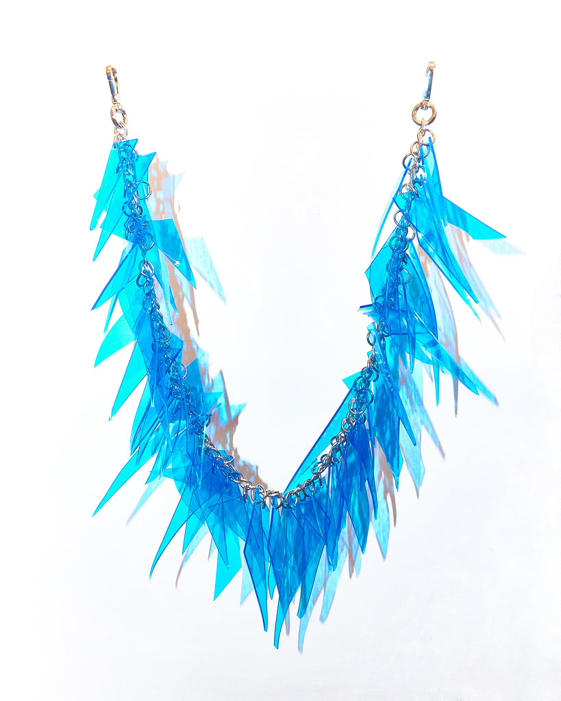 Jivomir Domoustchiev vegan vinyl pvc fashion wearable sculpture hand crafted to order only in East London Atelier independent luxury brand cuffs accessories