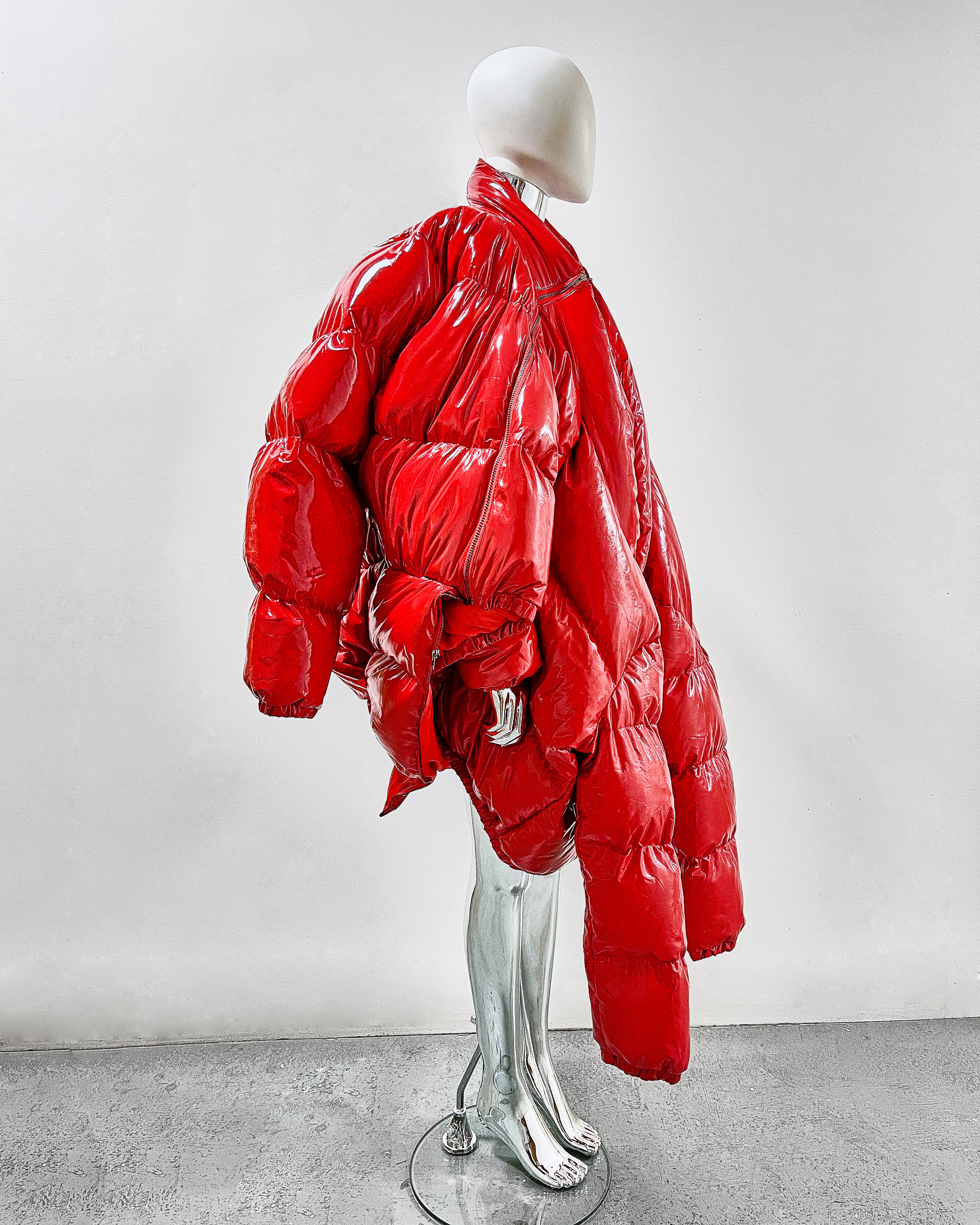 Shapeshifter Bubble Coat ❤️ by Jivomir Domoustchiev reimagined puffer coat