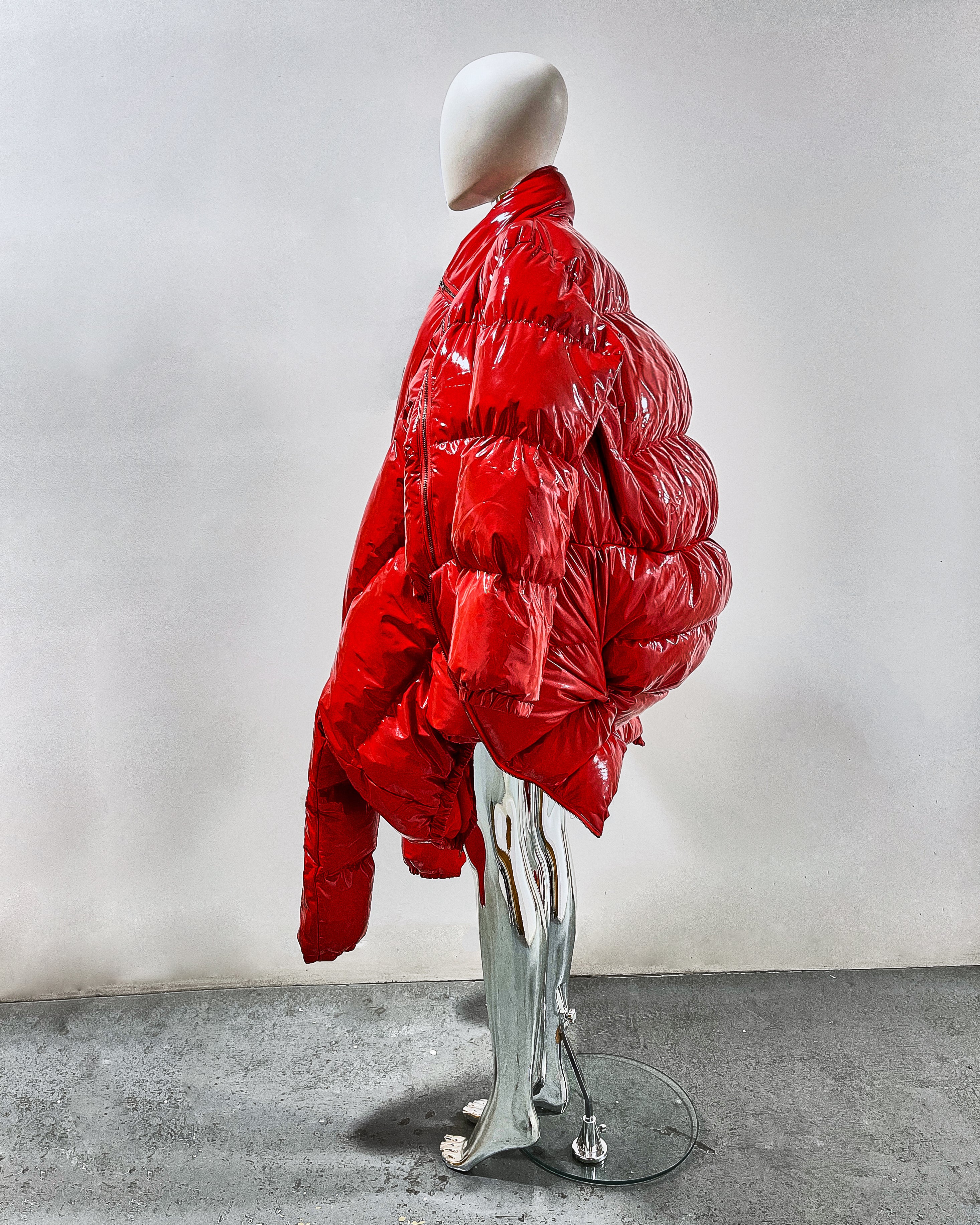 Shapeshifter Bubble Coat ❤️ by Jivomir Domoustchiev reimagined puffer coat