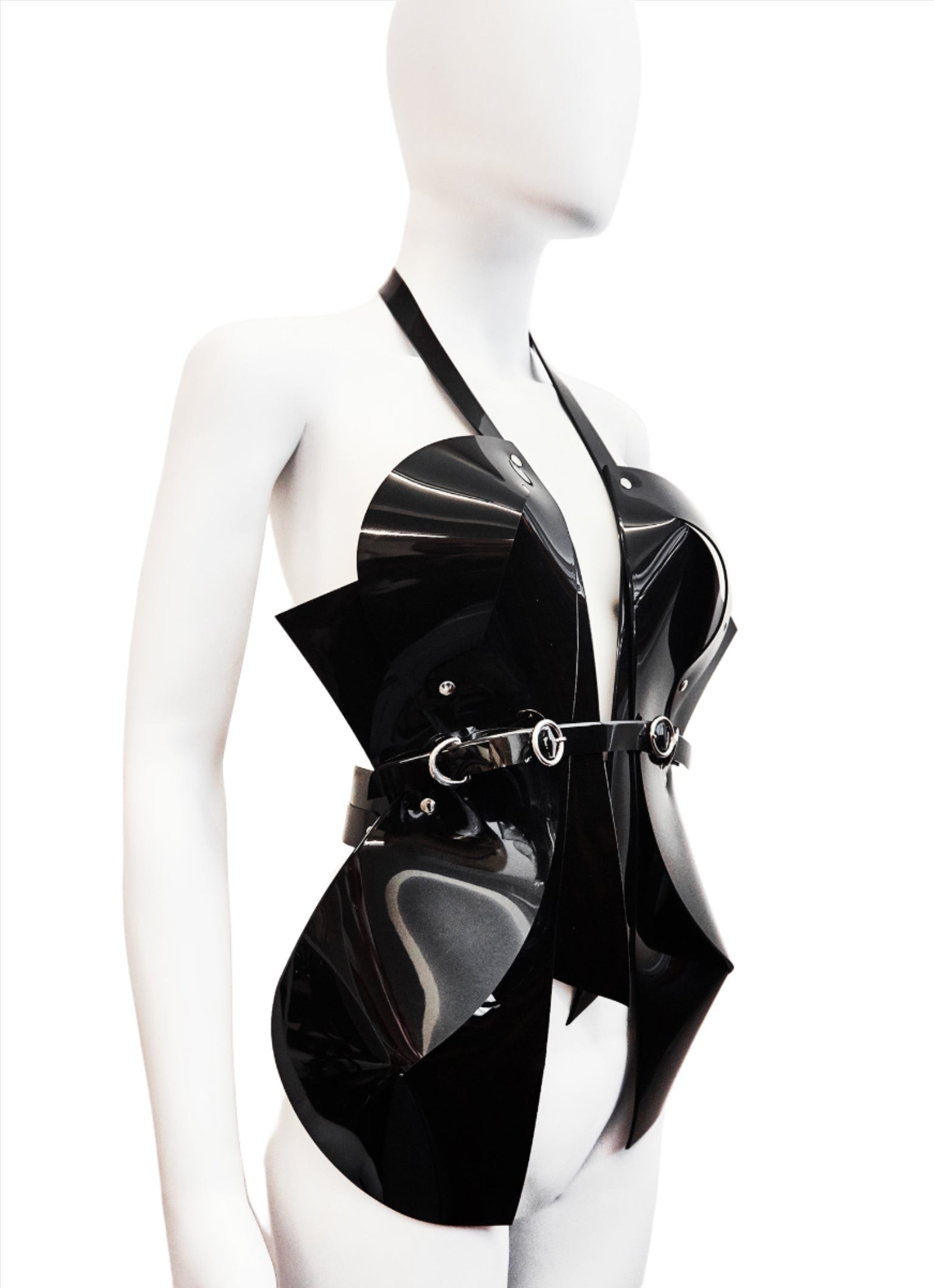 Jivomir Domoustchiev sculpture belt harness bustier