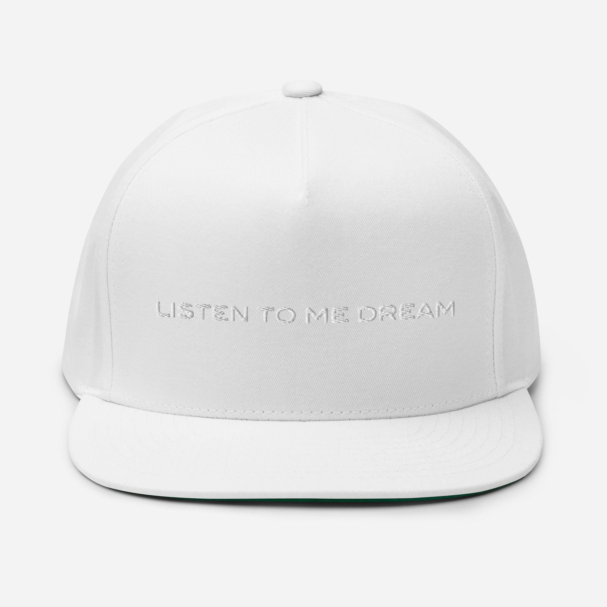 Jivomir Domoustchiev Listen To Me Dream snap back hat cap lid mearch